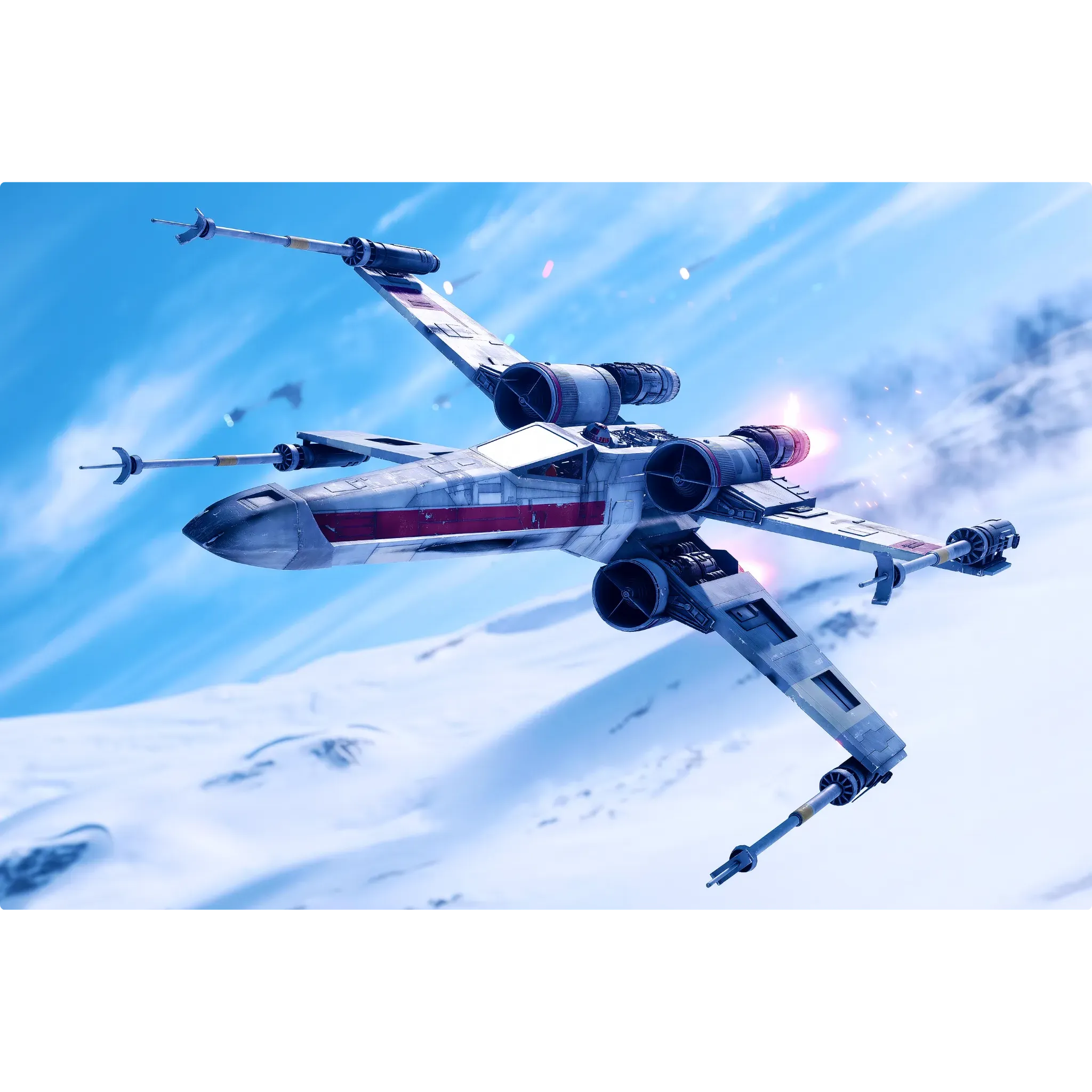 Tableau Vaisseau X Wing