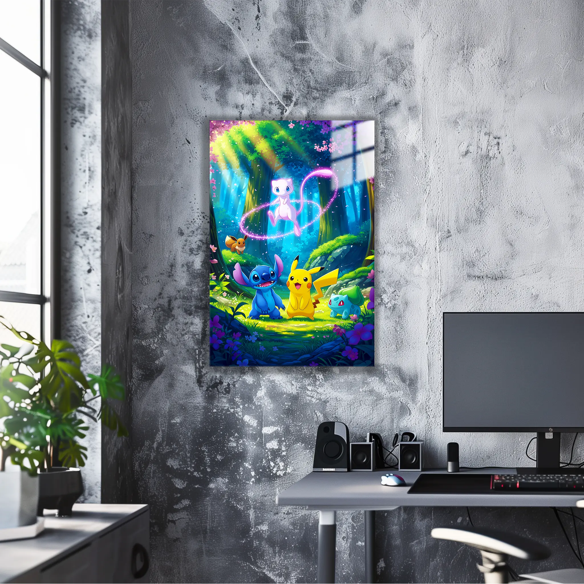 Tableau Pokémon Stitch Et Les Pokémon