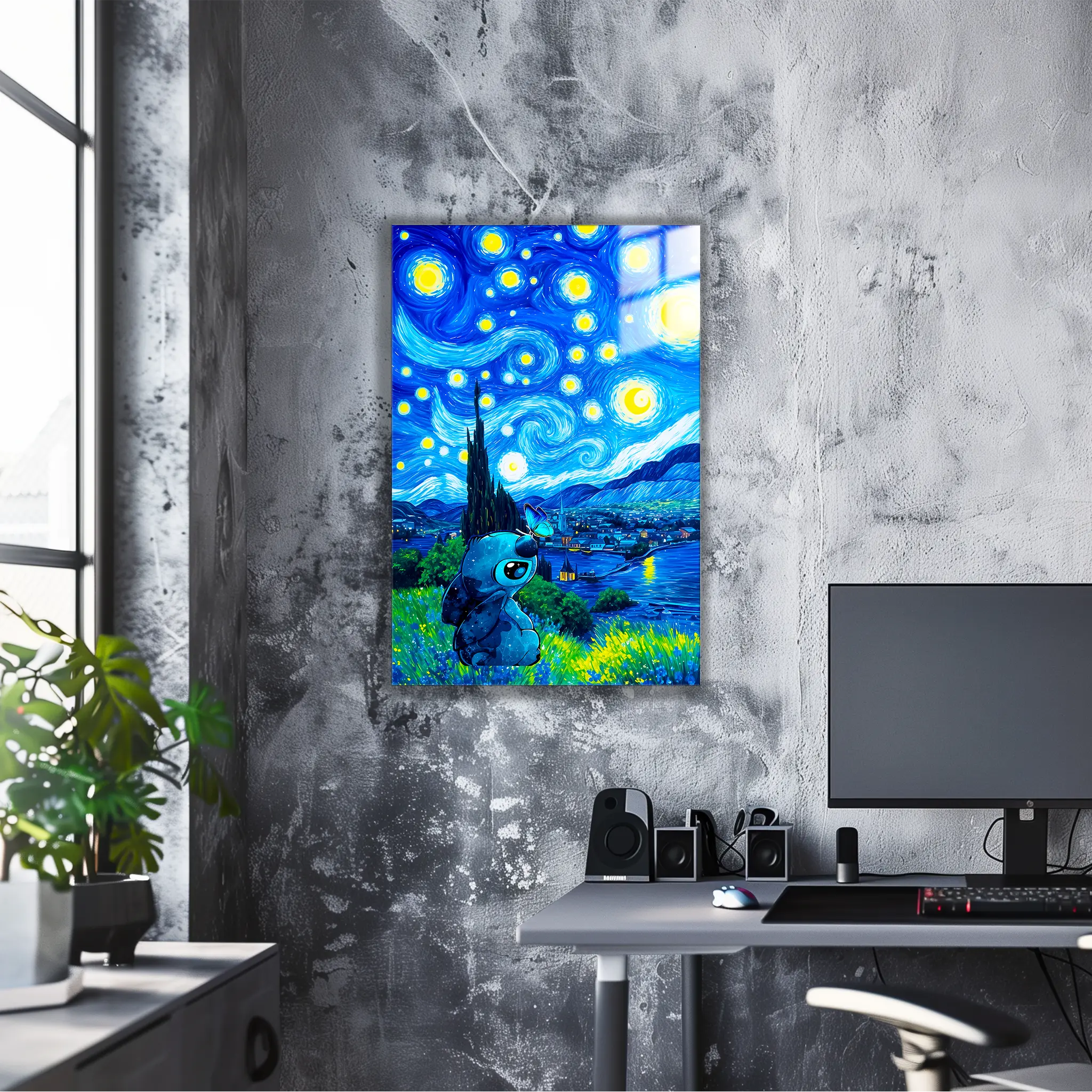 tableau-stitch-nuit-etoilee | DreamWay