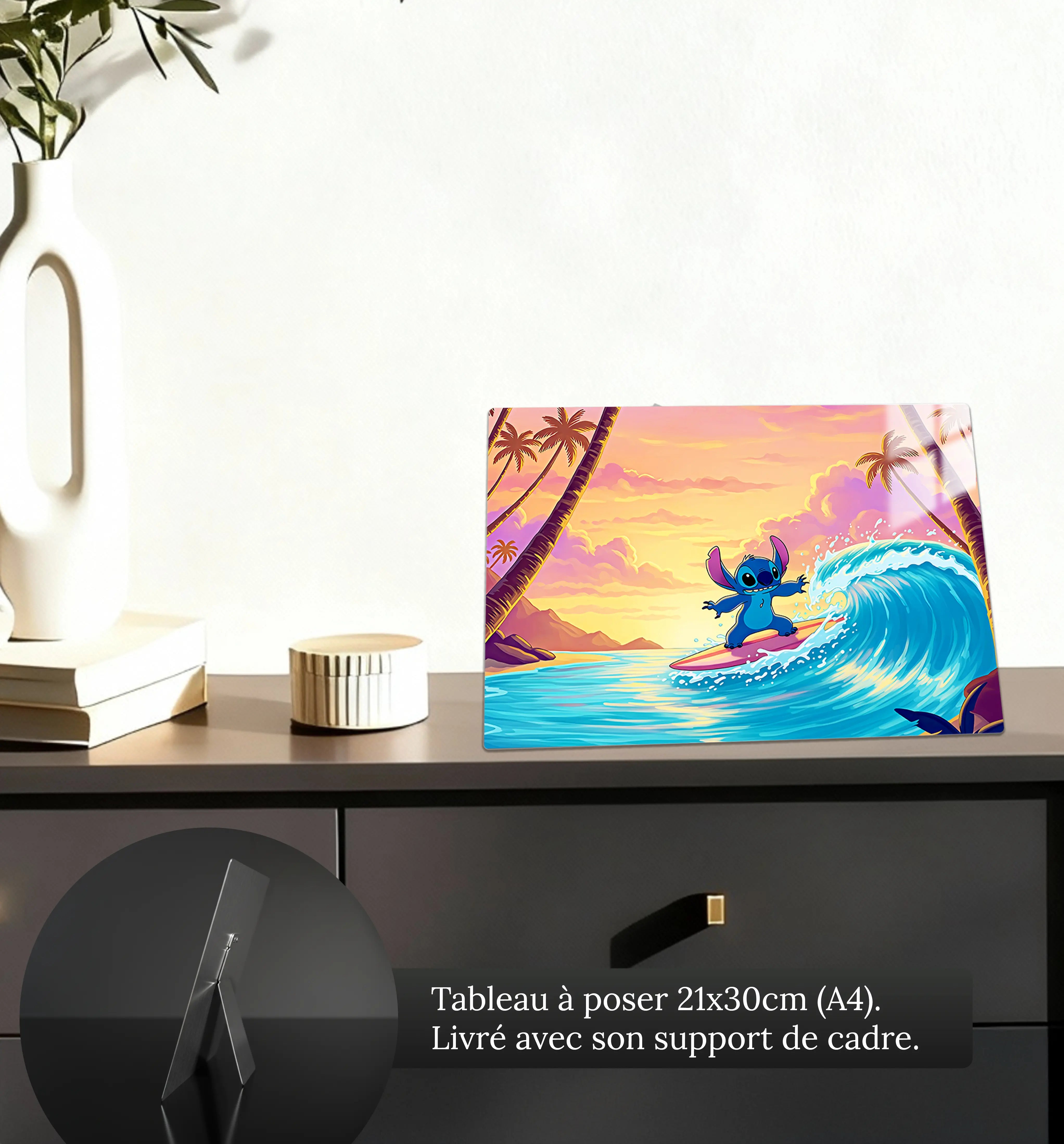 tableau-stitch-surf-petit-format-a-poser-sur-meuble | DreamWay