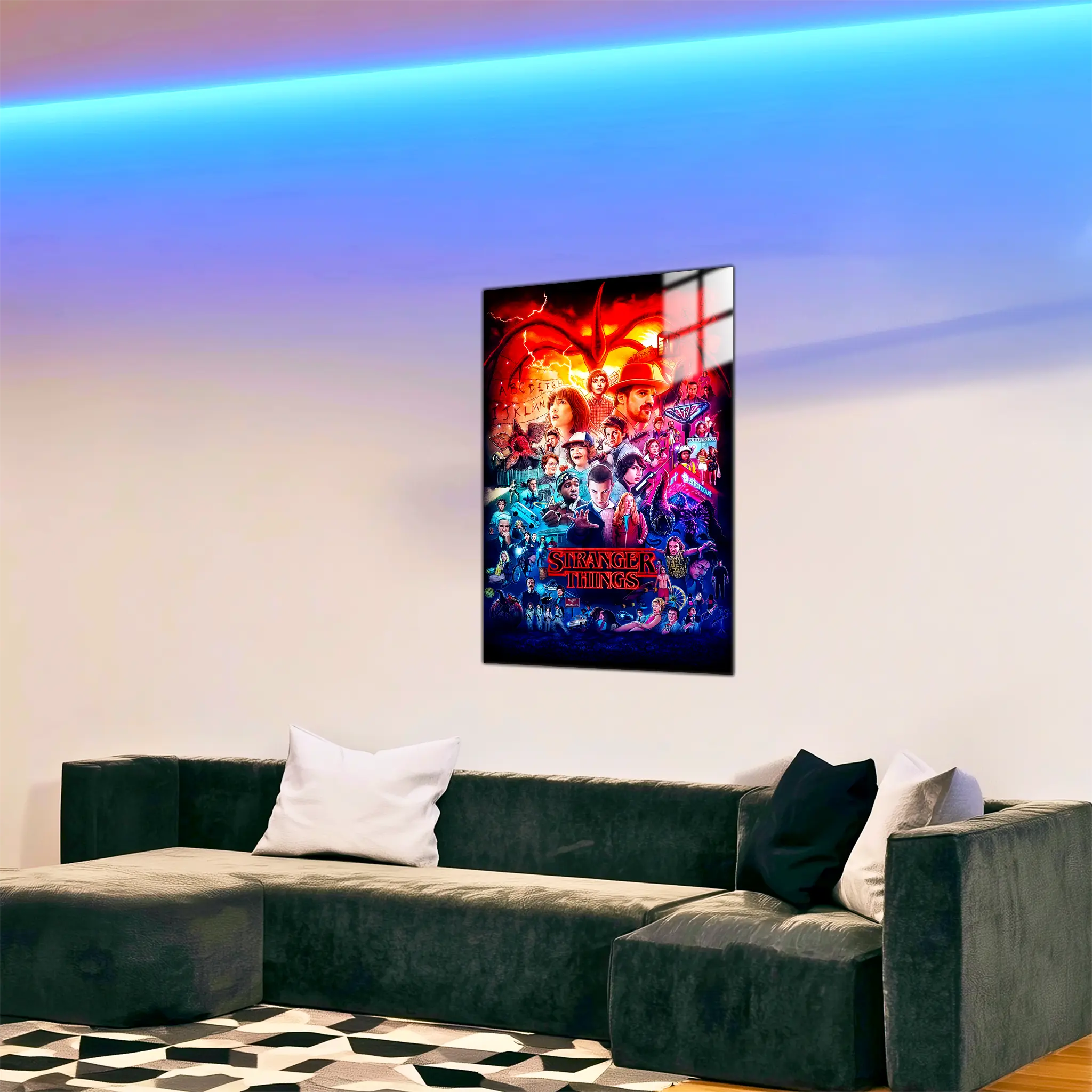 tableau-stranger-things-affiche-dans-le-salon | DreamWay