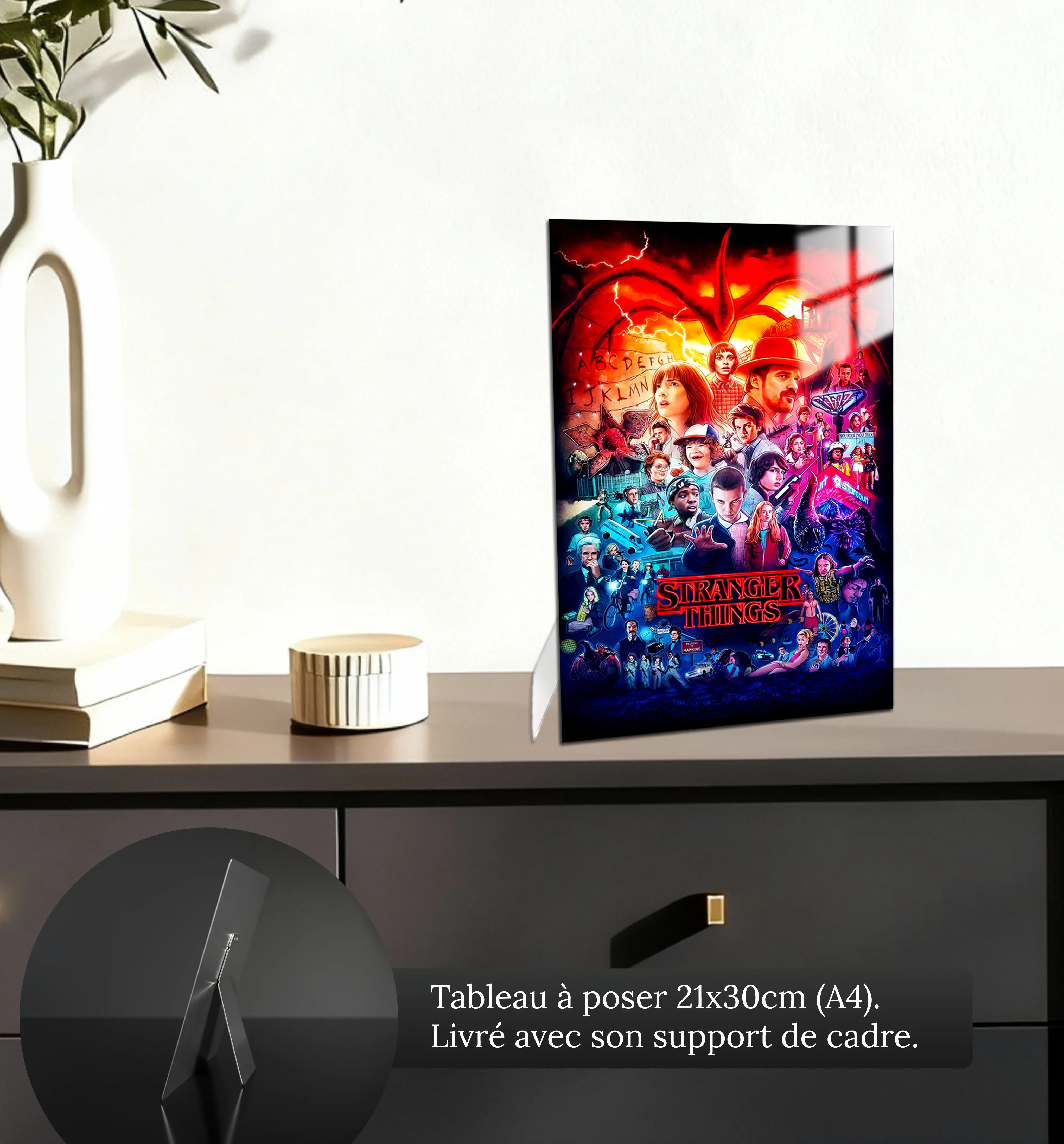 tableau-stranger-things-affiche-petit-format-a-poser-sur-meuble | DreamWay