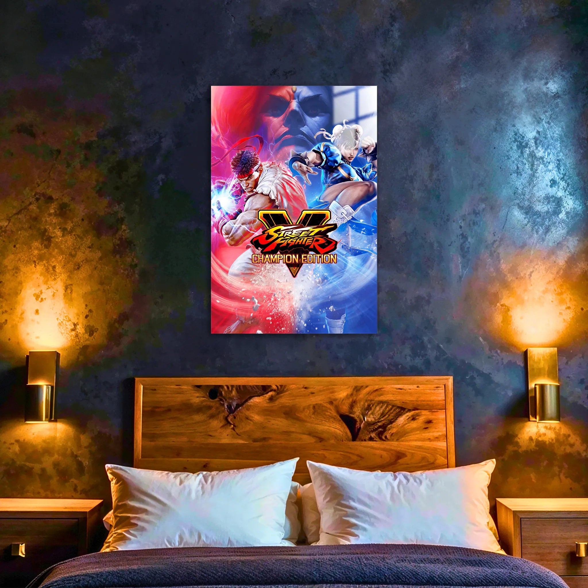 Tableau Street Fighter Affiche V Champion Edition