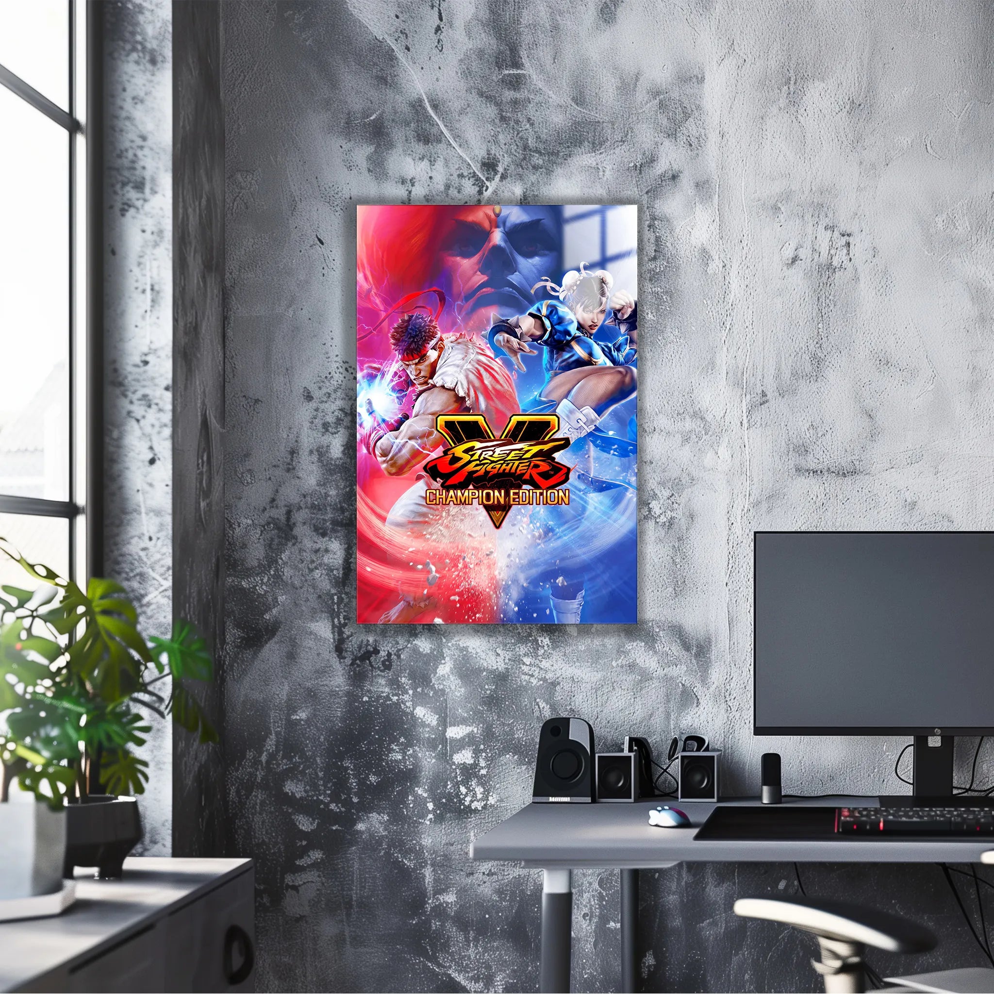 Tableau Street Fighter Affiche V Champion Edition