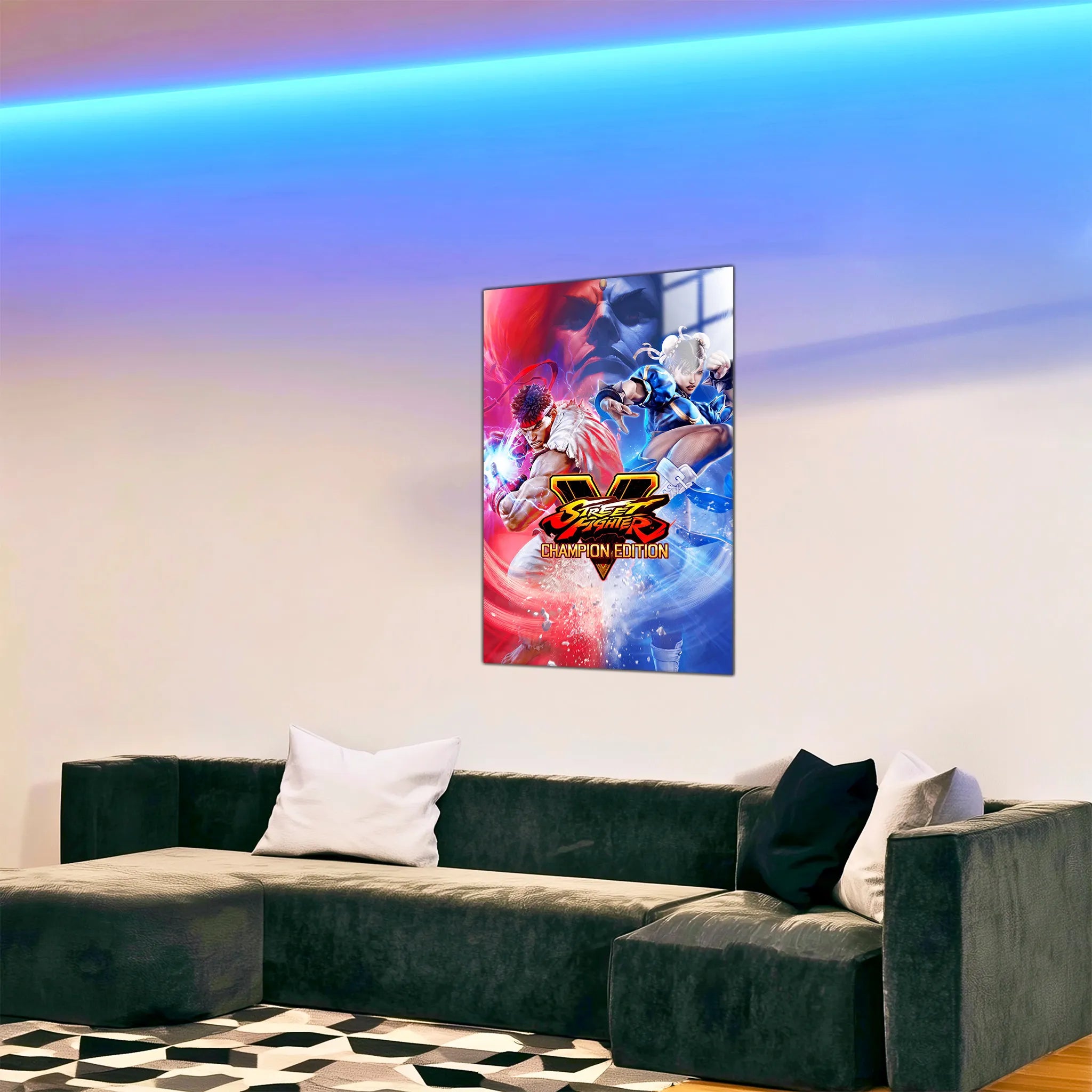 Tableau Street Fighter Affiche V Champion Edition