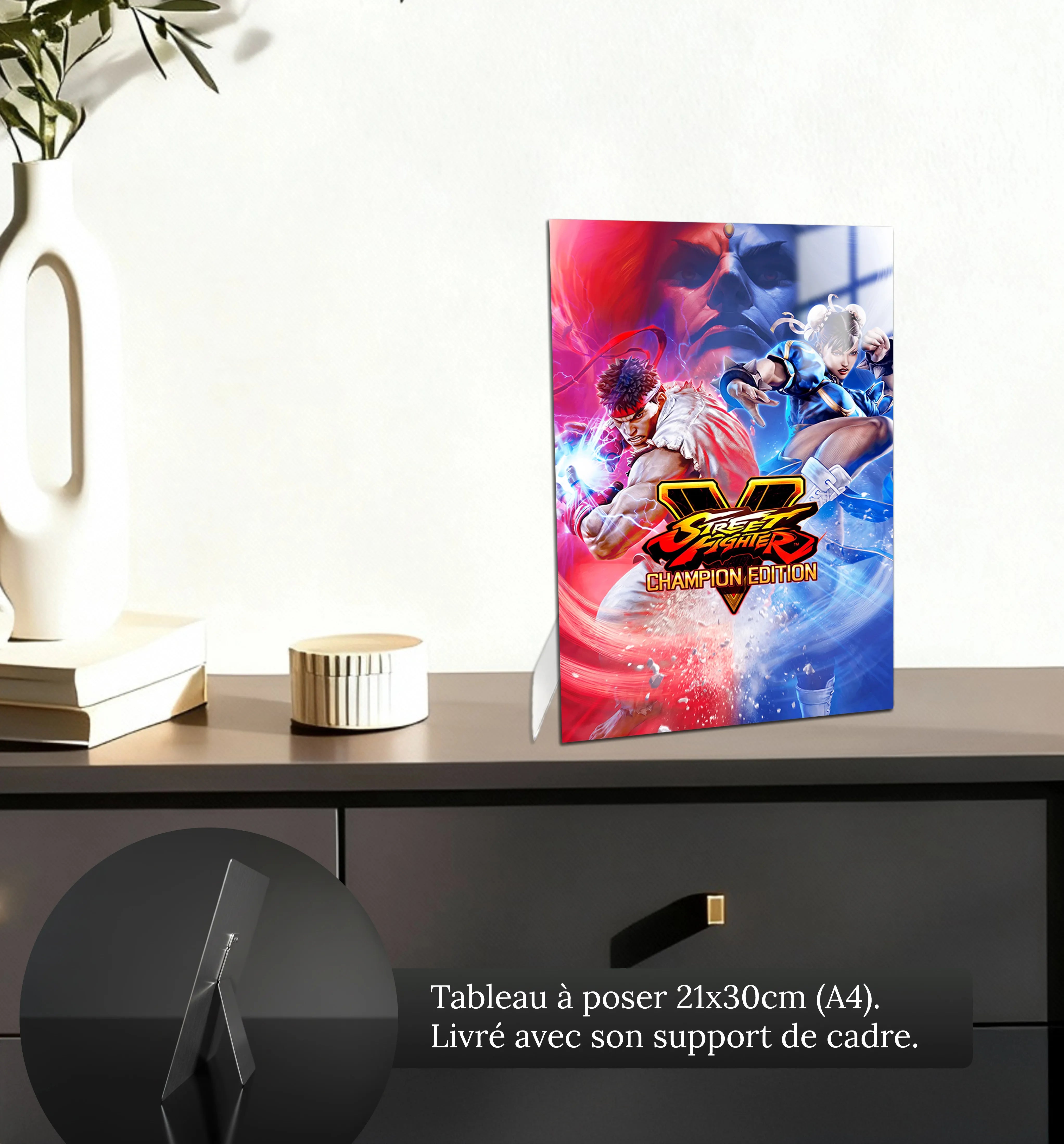 Tableau Street Fighter Affiche V Champion Edition