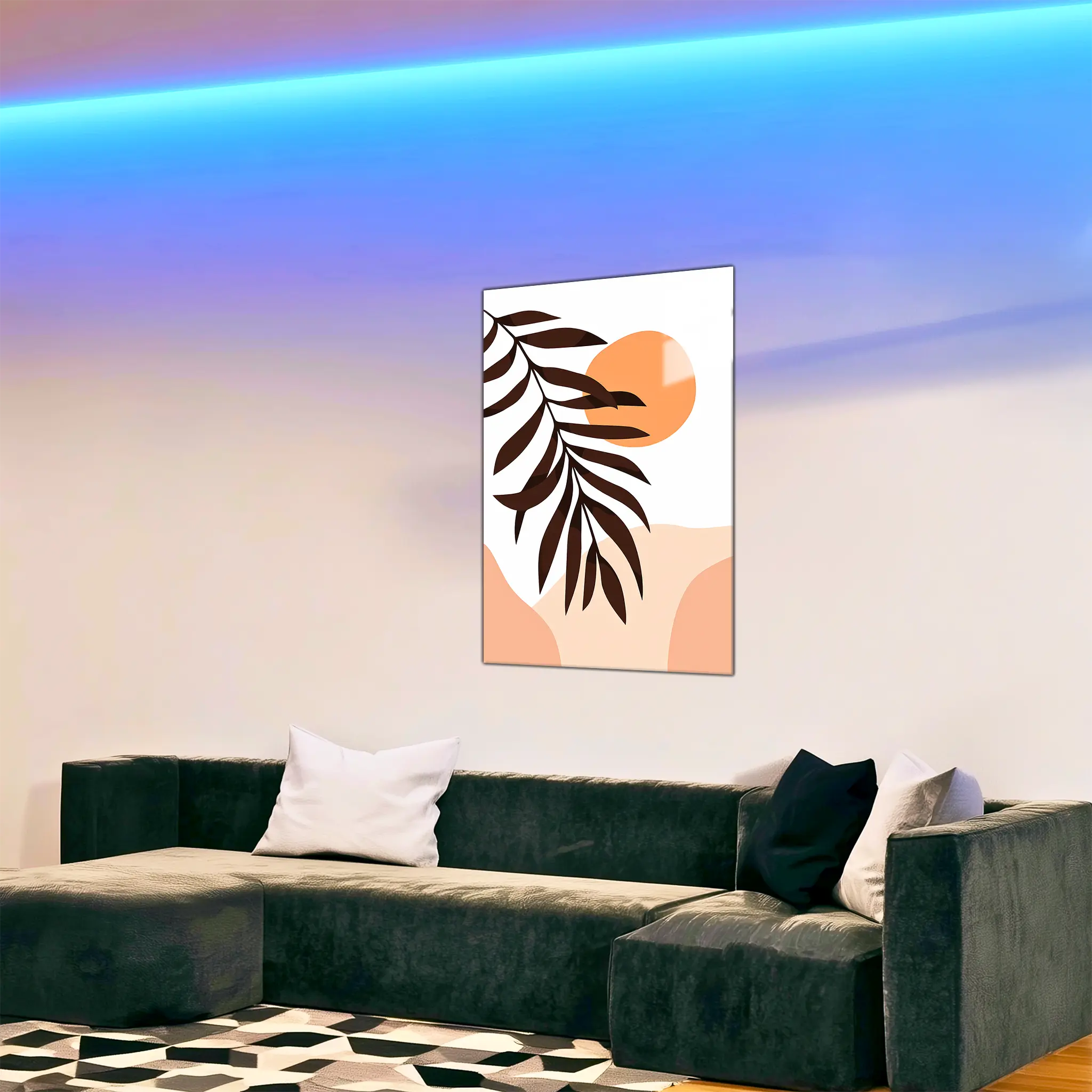 tableau-style-boheme-chic-dans-le-salon | DreamWay