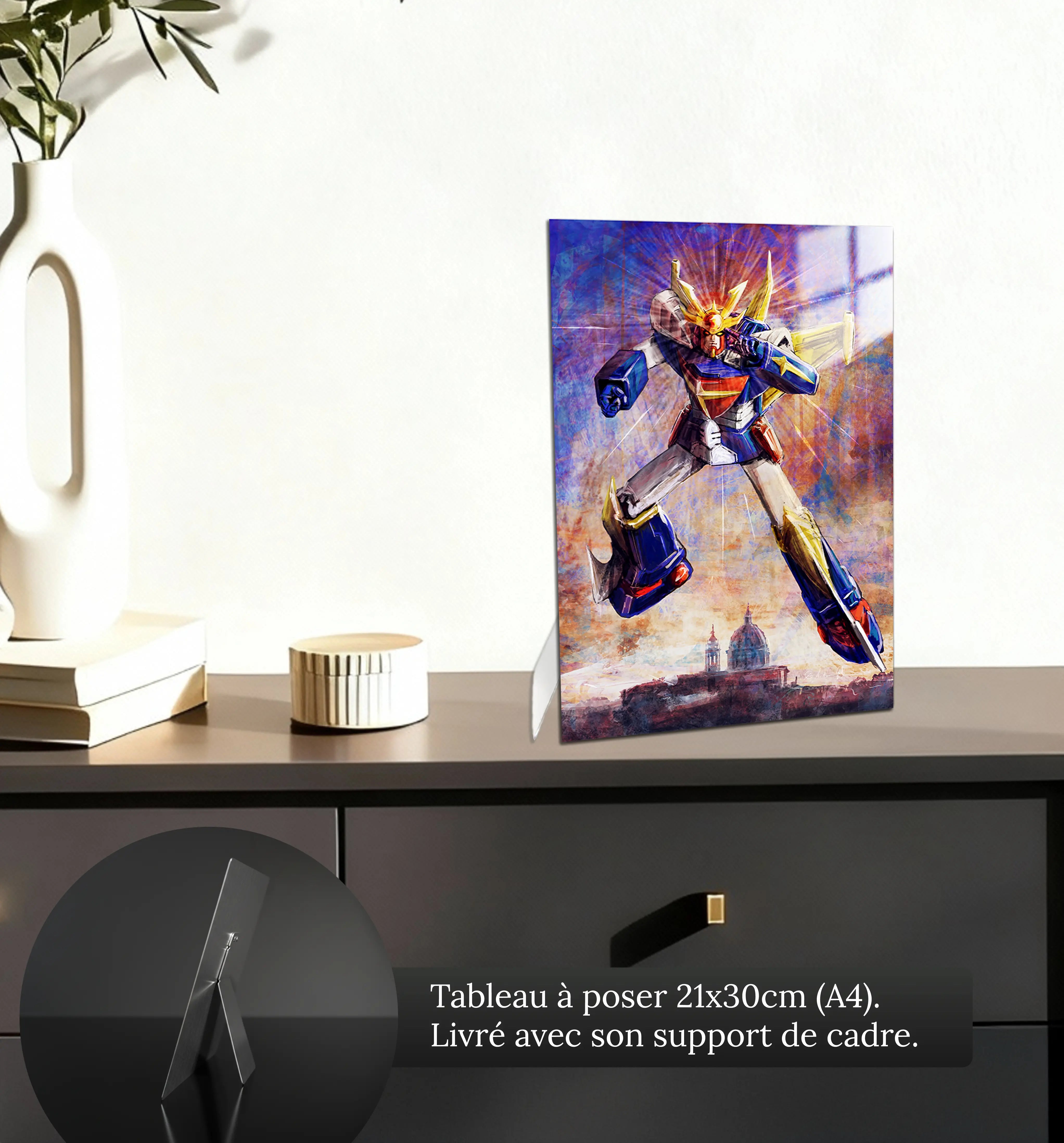 tableau-super-daitarn-3-petit-format-a-poser-sur-meuble | DreamWay