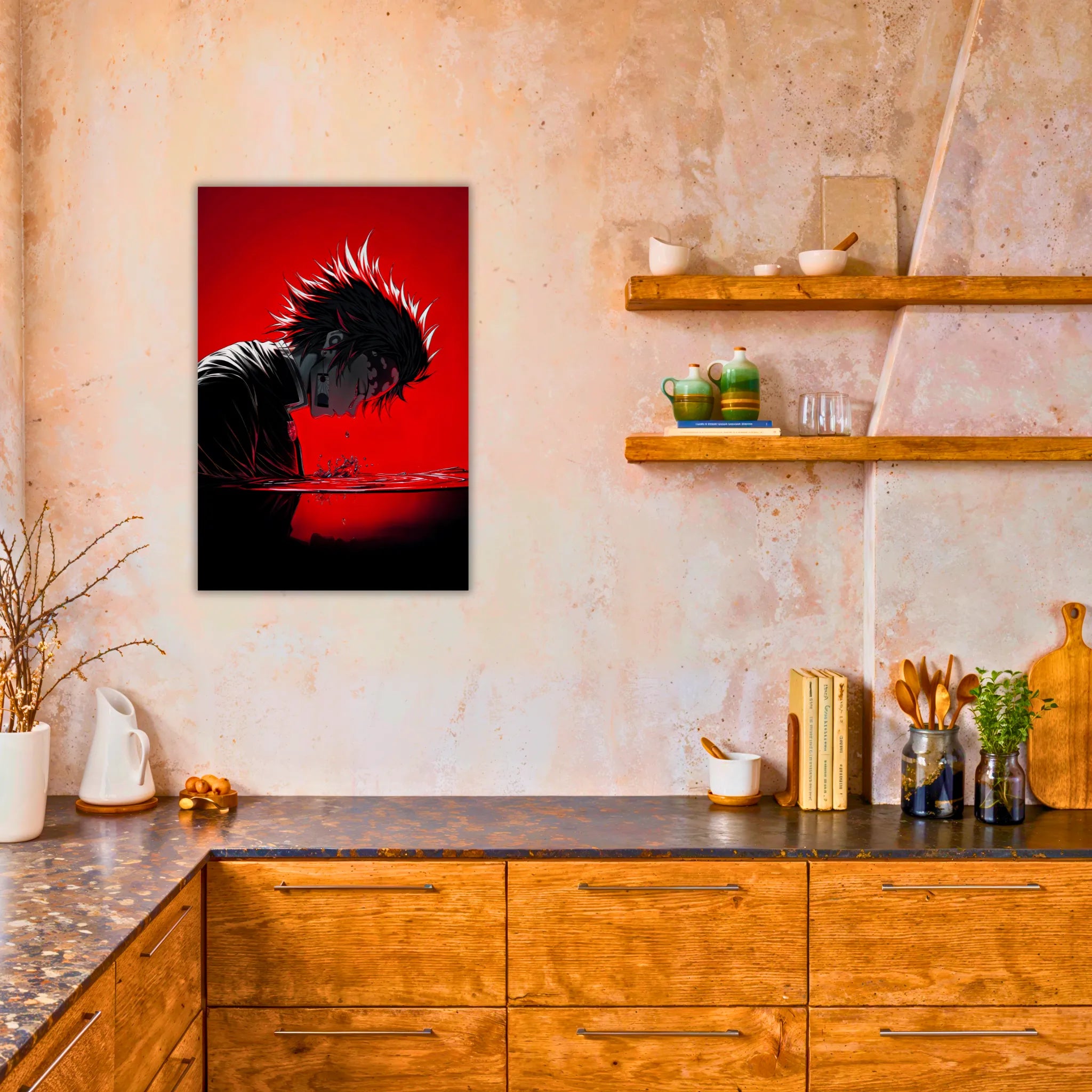 Tableau Tanjiro Larmes