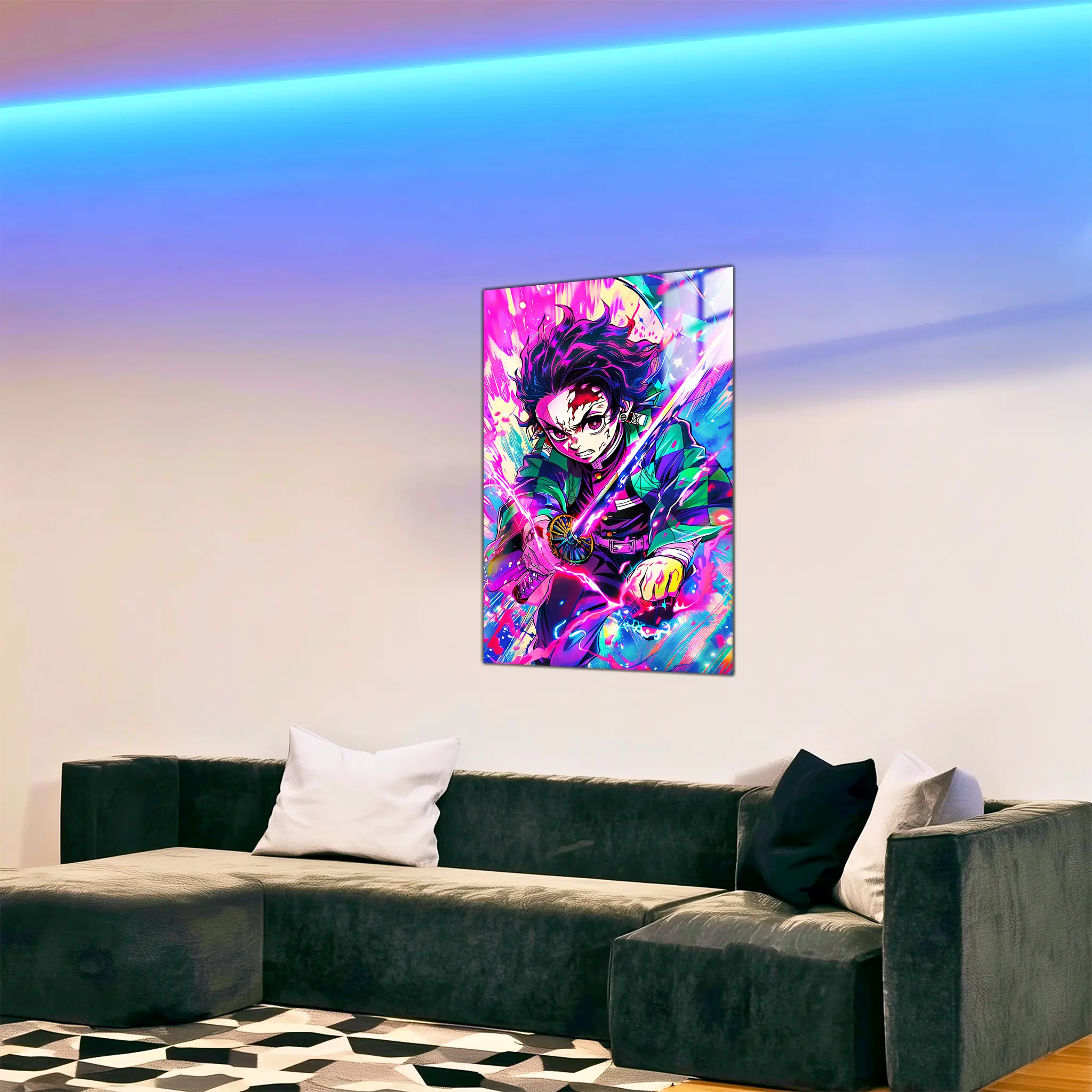 tableau-tanjiro-super-star-dans-le-salon | DreamWay