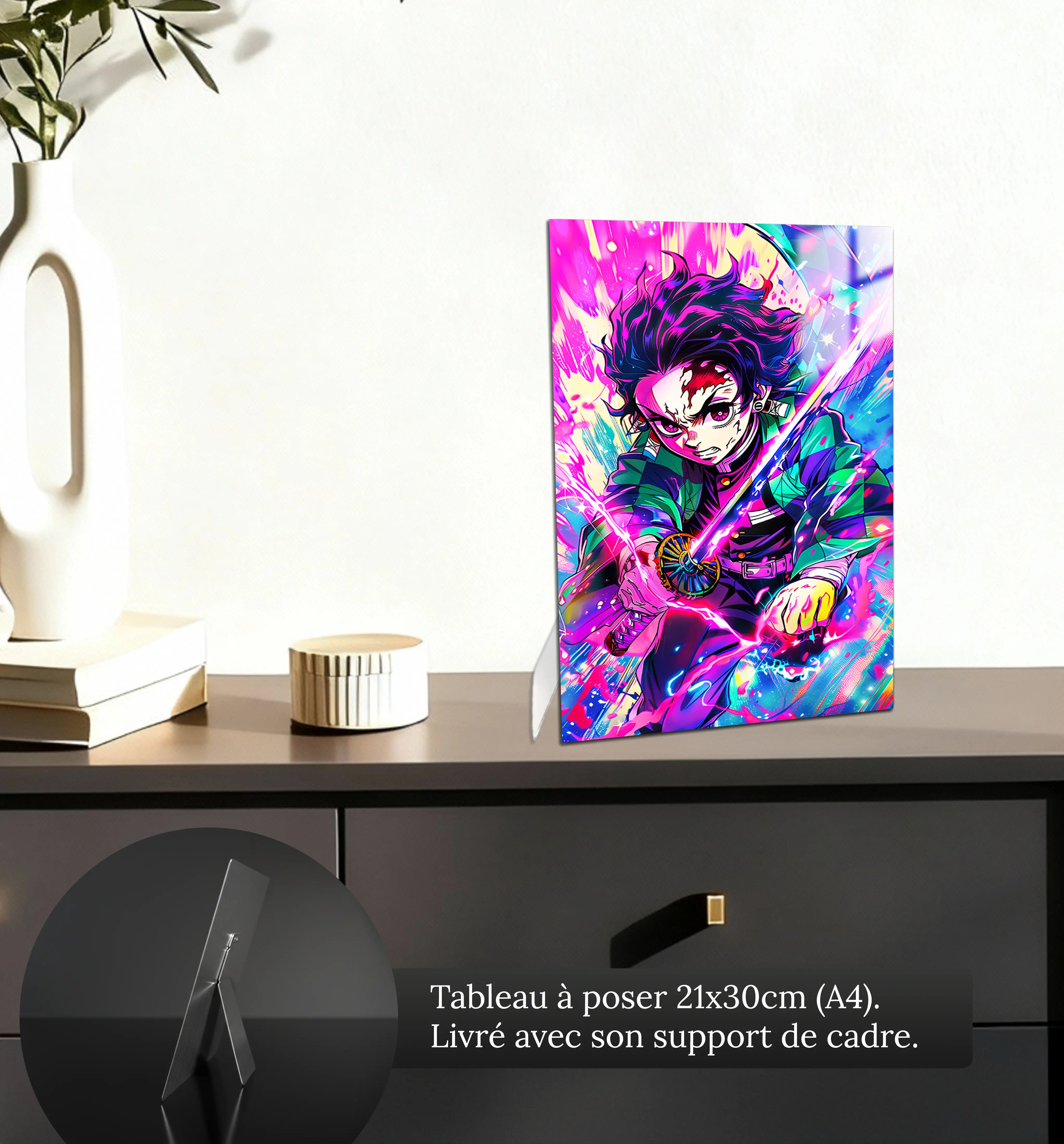 tableau-tanjiro-super-star-petit-format-a-poser-sur-meuble | DreamWay