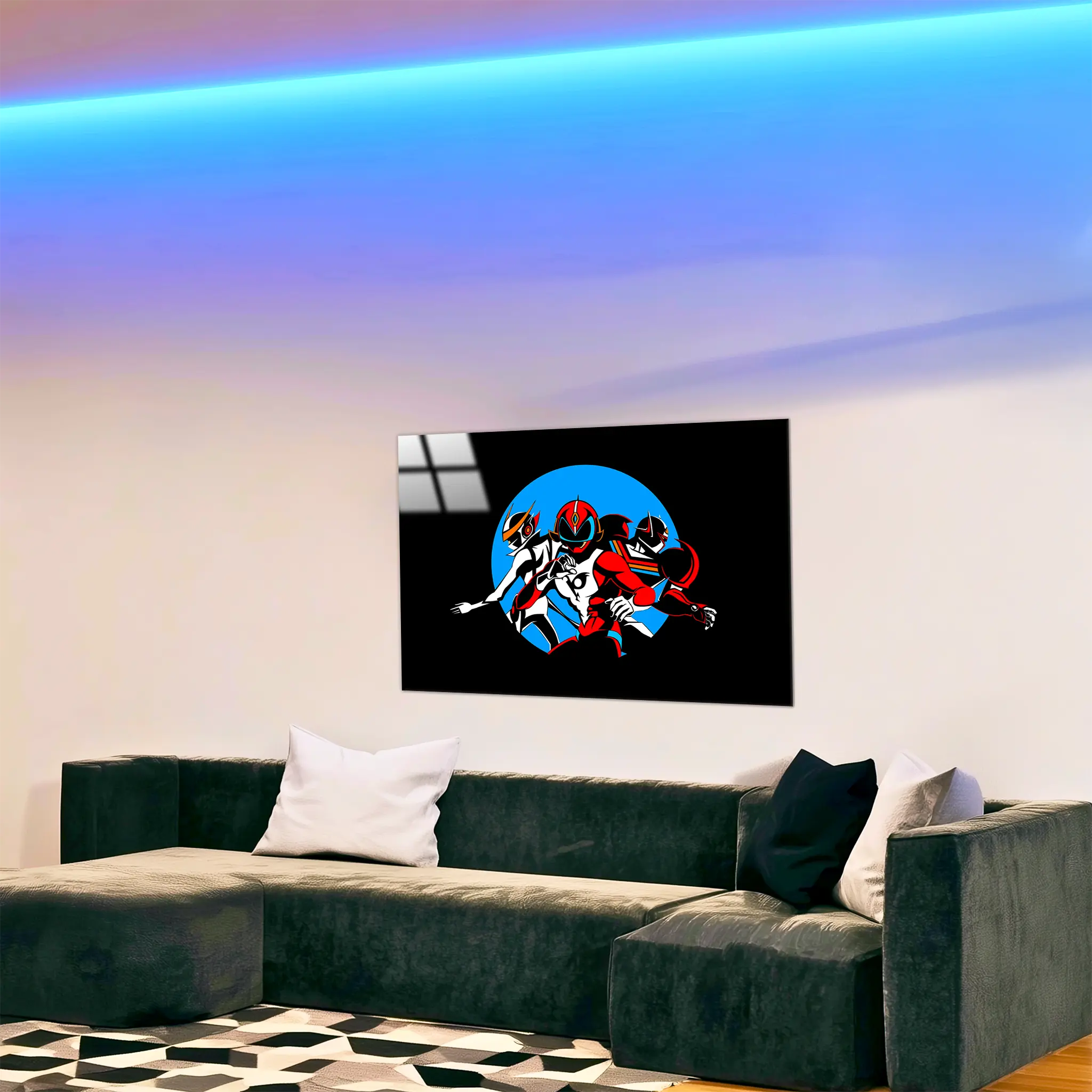 tableau-tatsunoko-trio-dans-le-salon | DreamWay