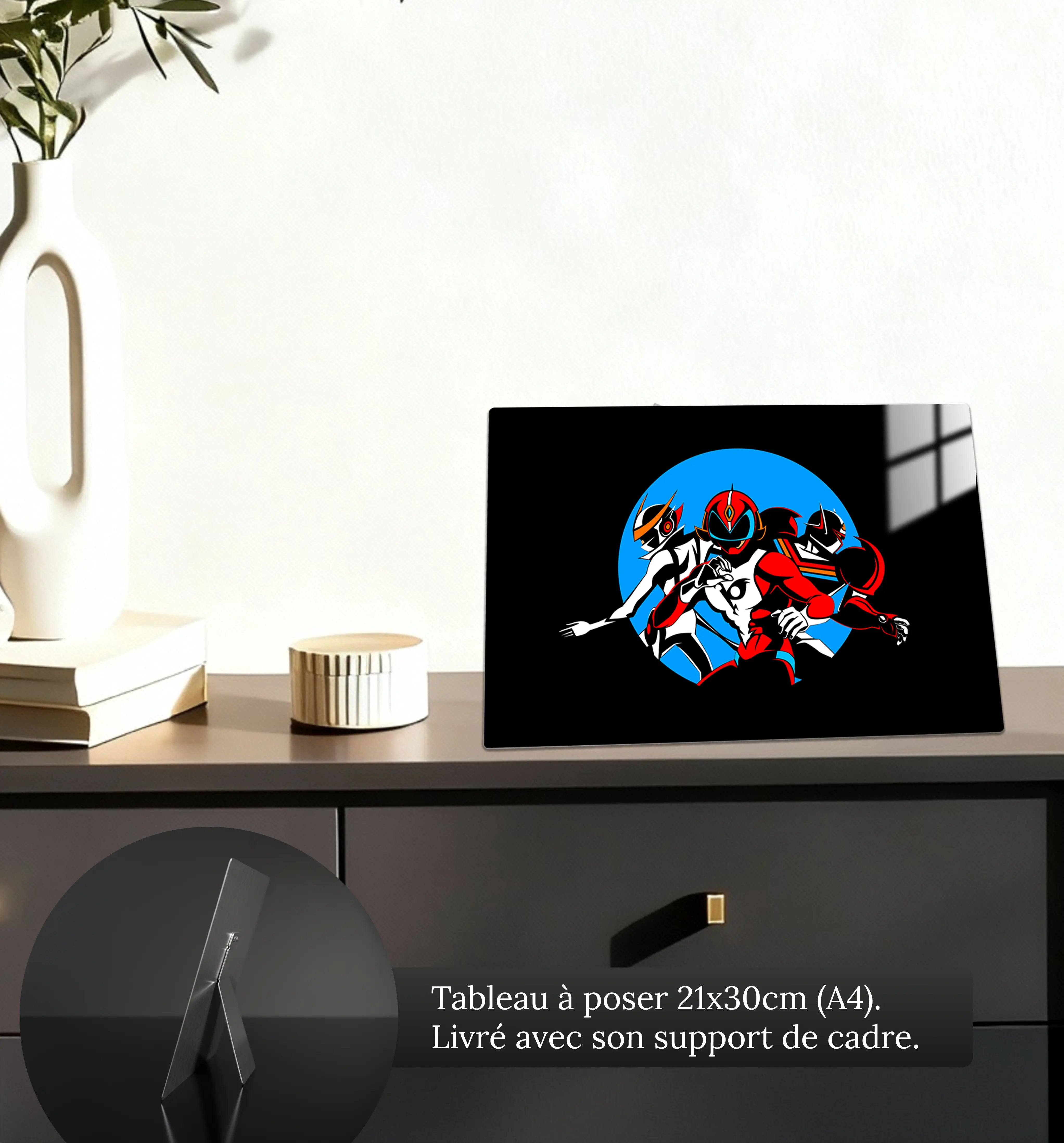tableau-tatsunoko-trio-petit-format-a-poser-sur-meuble | DreamWay