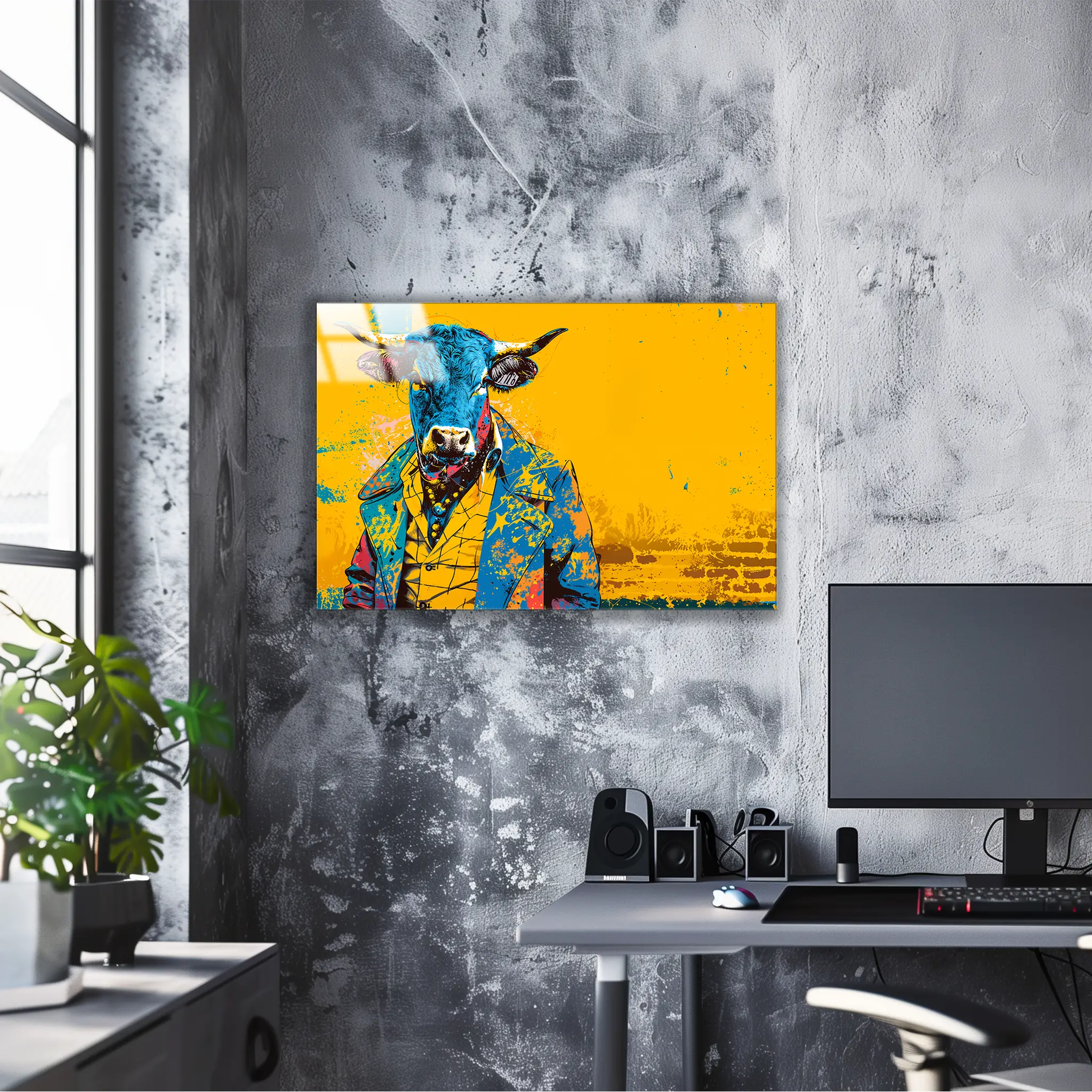tableau-taureau-pop-art | DreamWay