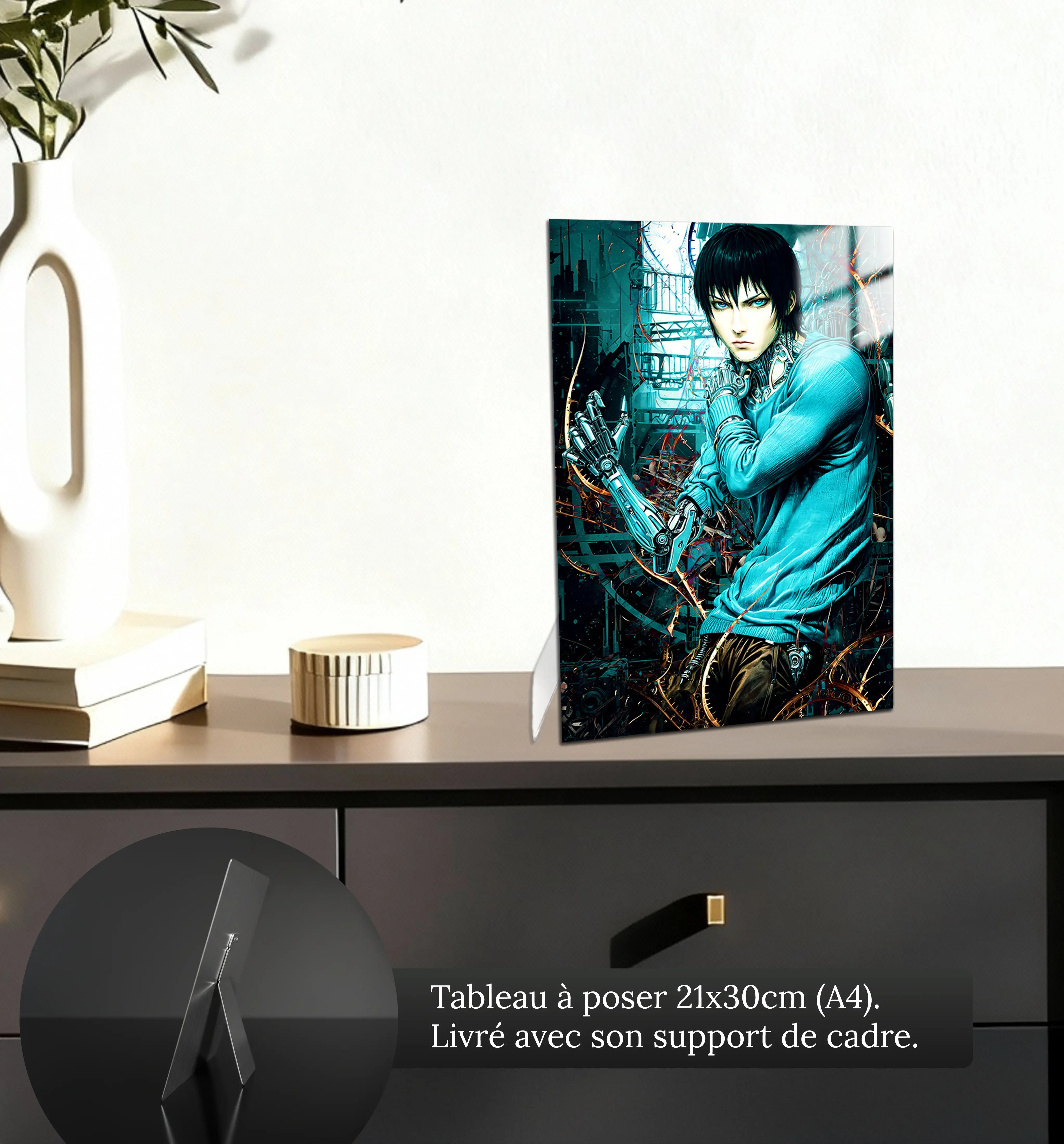 tableau-texhnolyze-ichise-petit-format-a-poser-sur-meuble | DreamWay