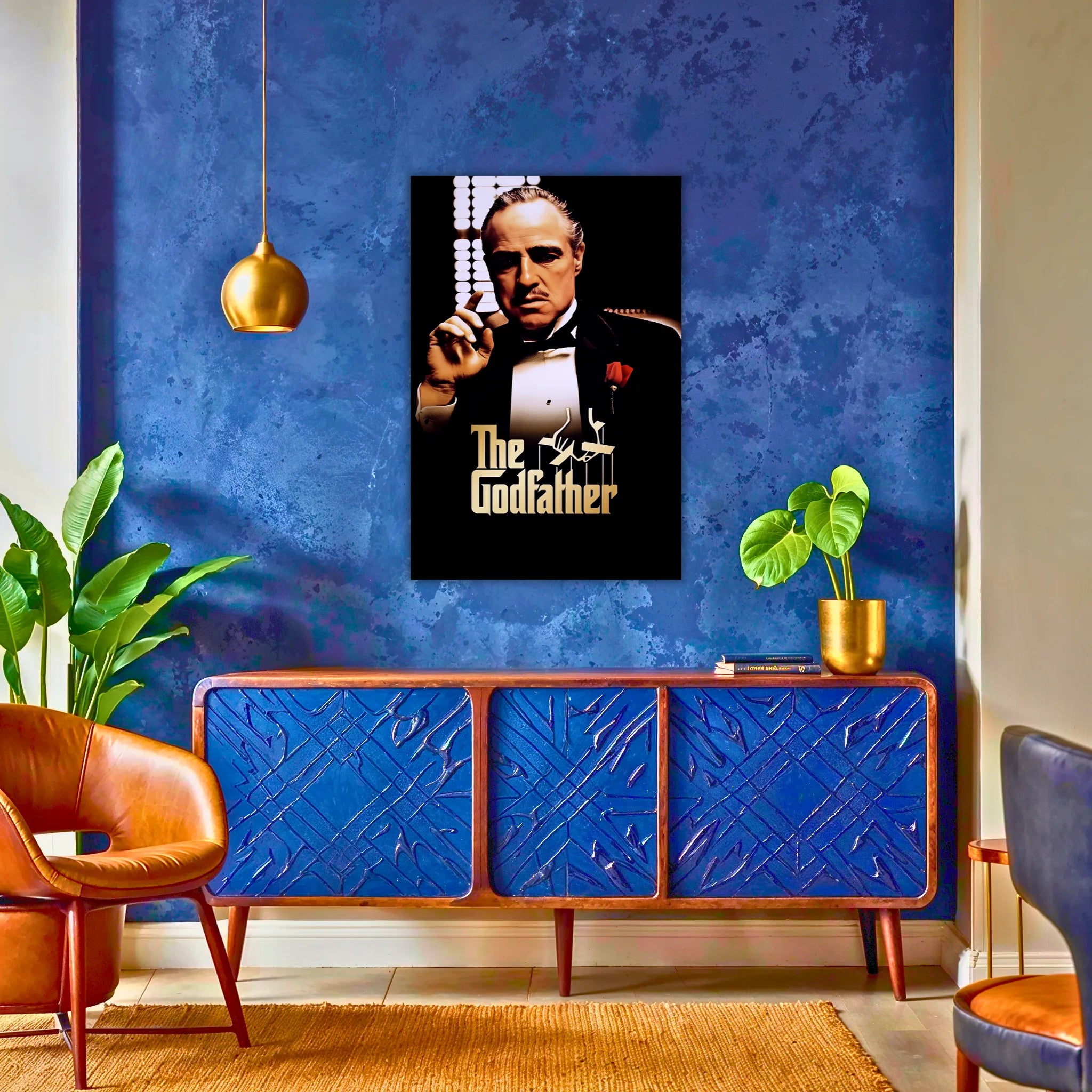 Tableau The Godfather Affiche