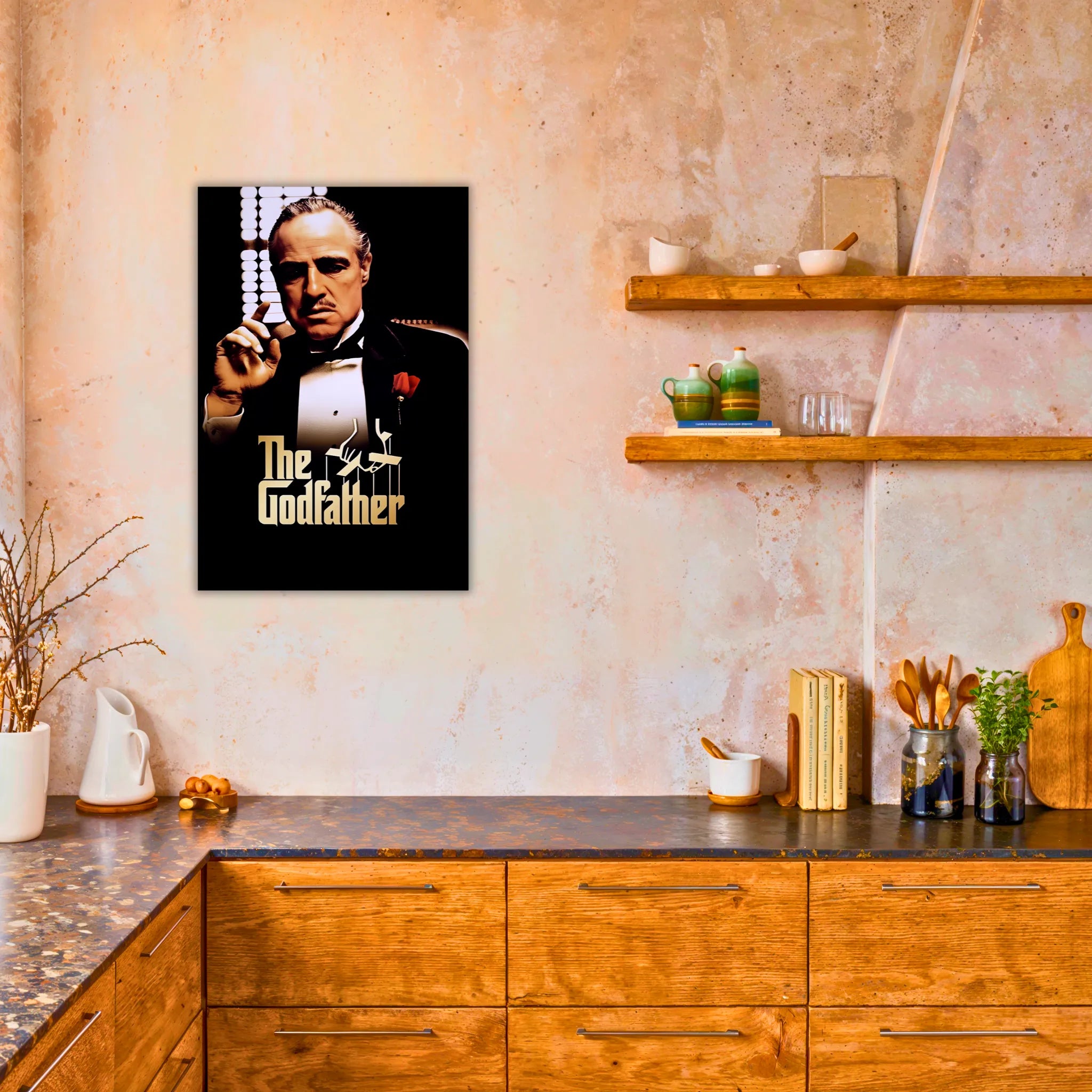 Tableau The Godfather Affiche