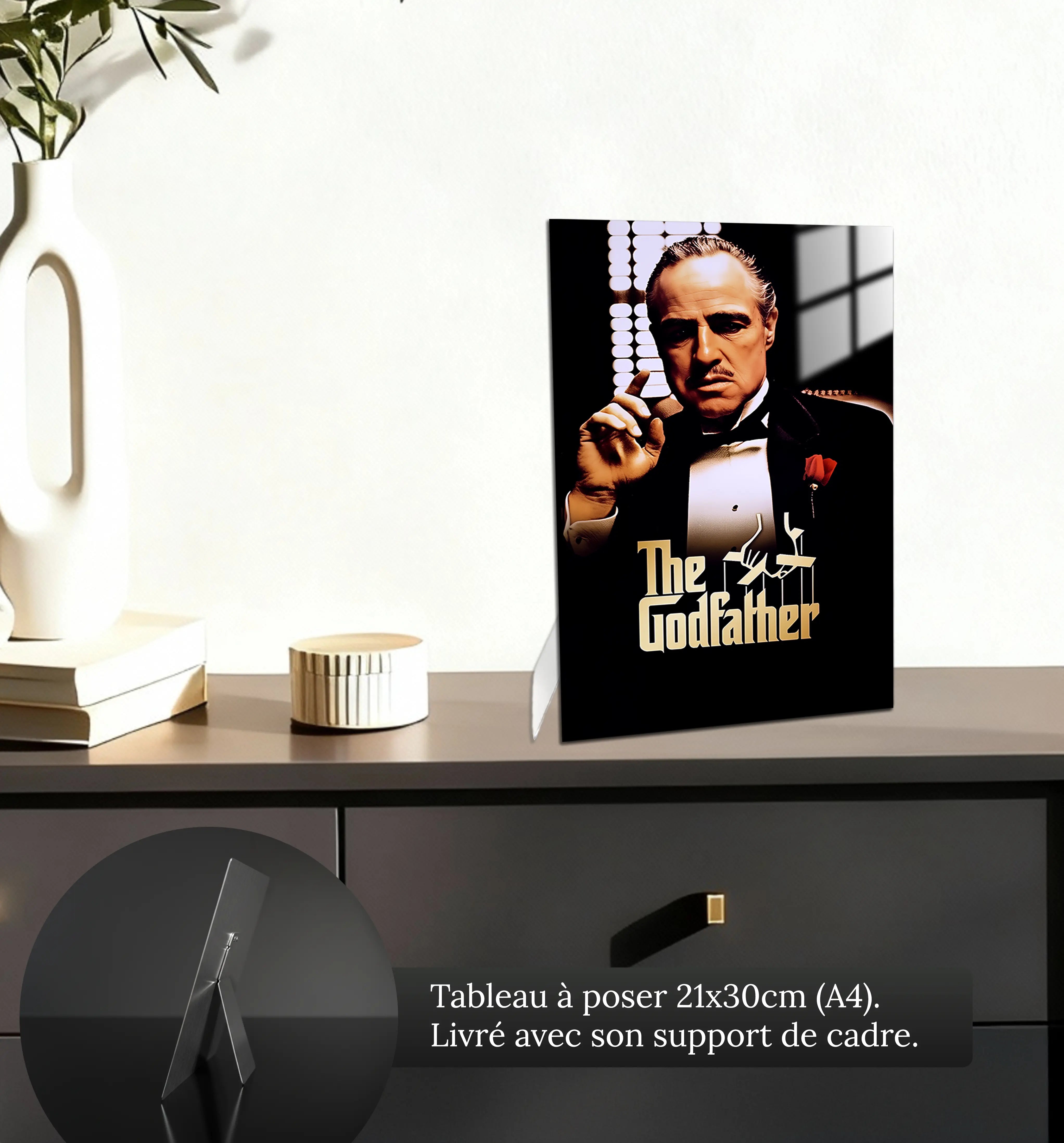 tableau-the-godfather-affiche-petit-format-a-poser-sur-meuble | DreamWay