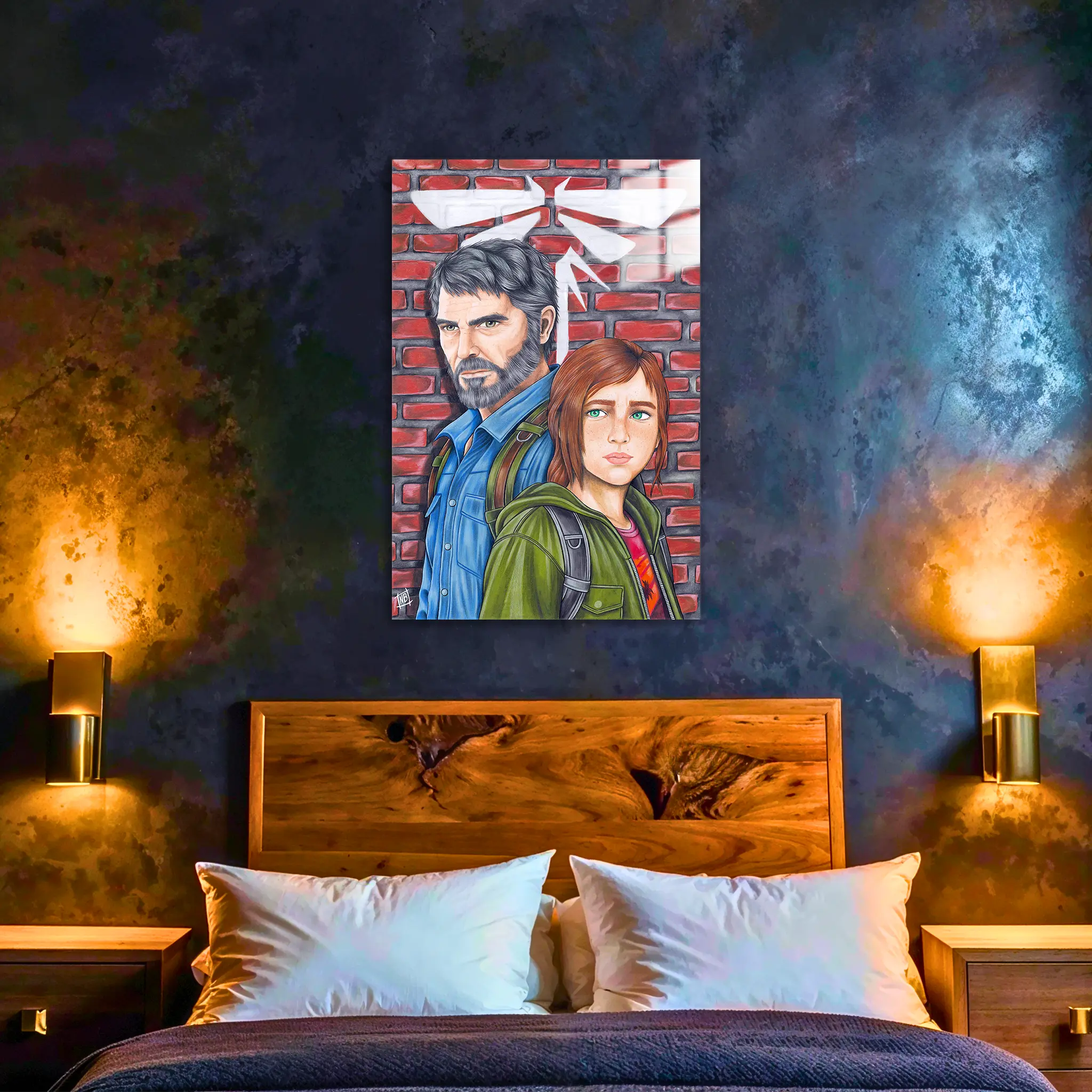 tableau-the-last-of-us-joel-et-ellie-dans-la-chambre | DreamWay
