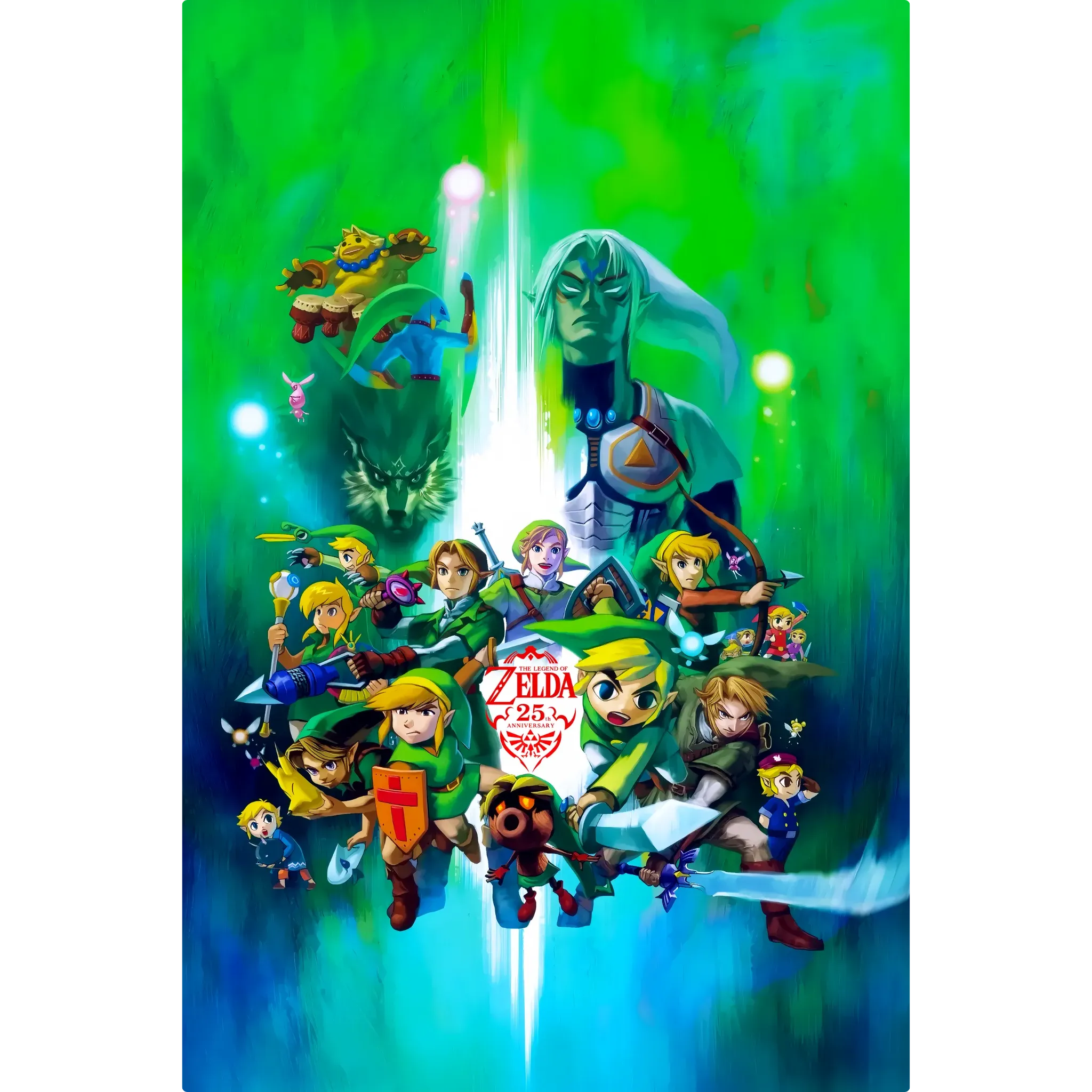 Tableau The Legend Of Zelda 25 Ans Anniversaire