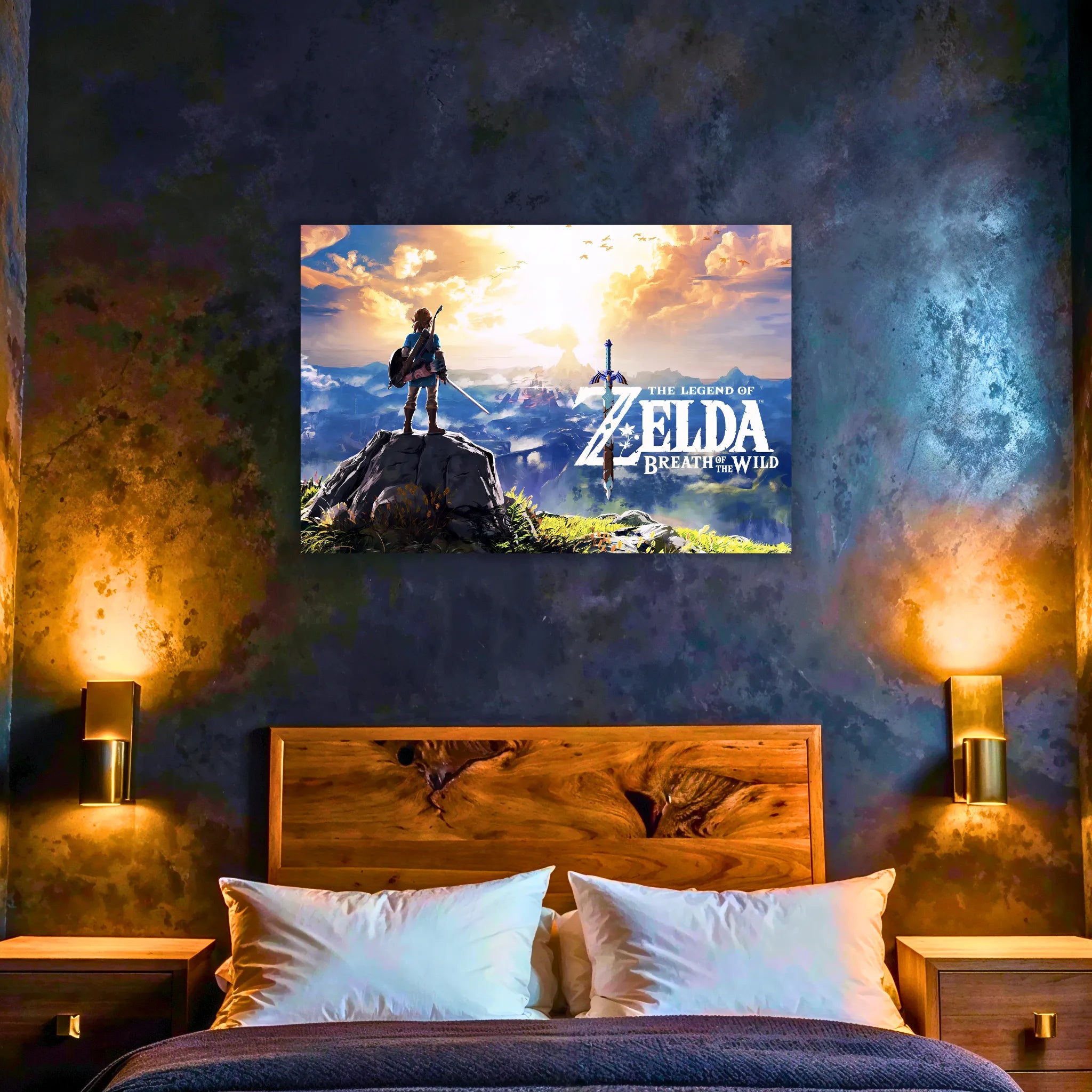 Tableau The Legend Of Zelda Breath Of The Wild Paysage