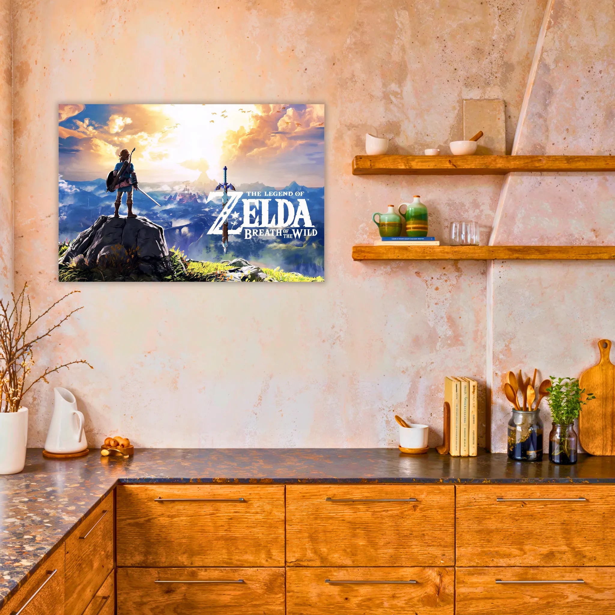 Tableau The Legend Of Zelda Breath Of The Wild Paysage