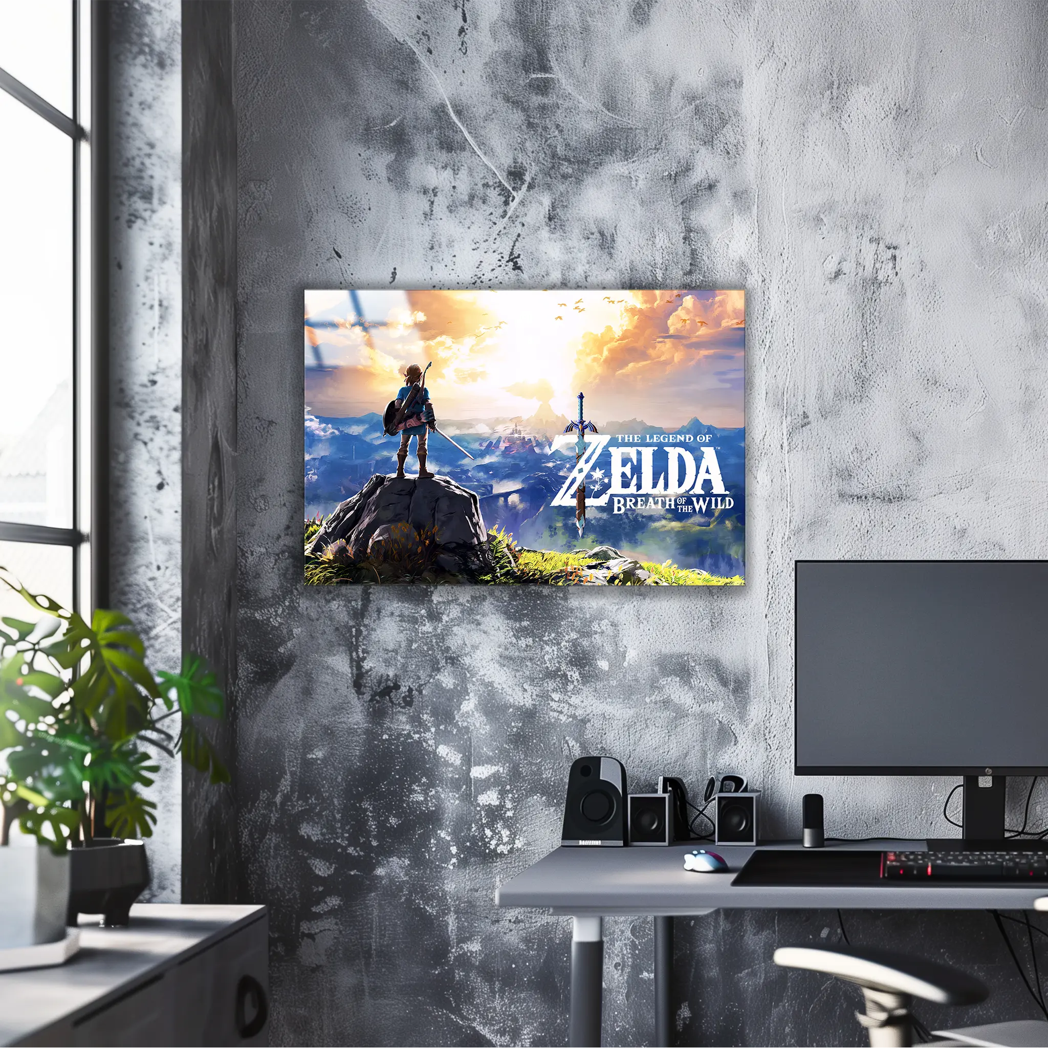 tableau-the-legend-of-zelda-breath-of-the-wild-paysage | DreamWay