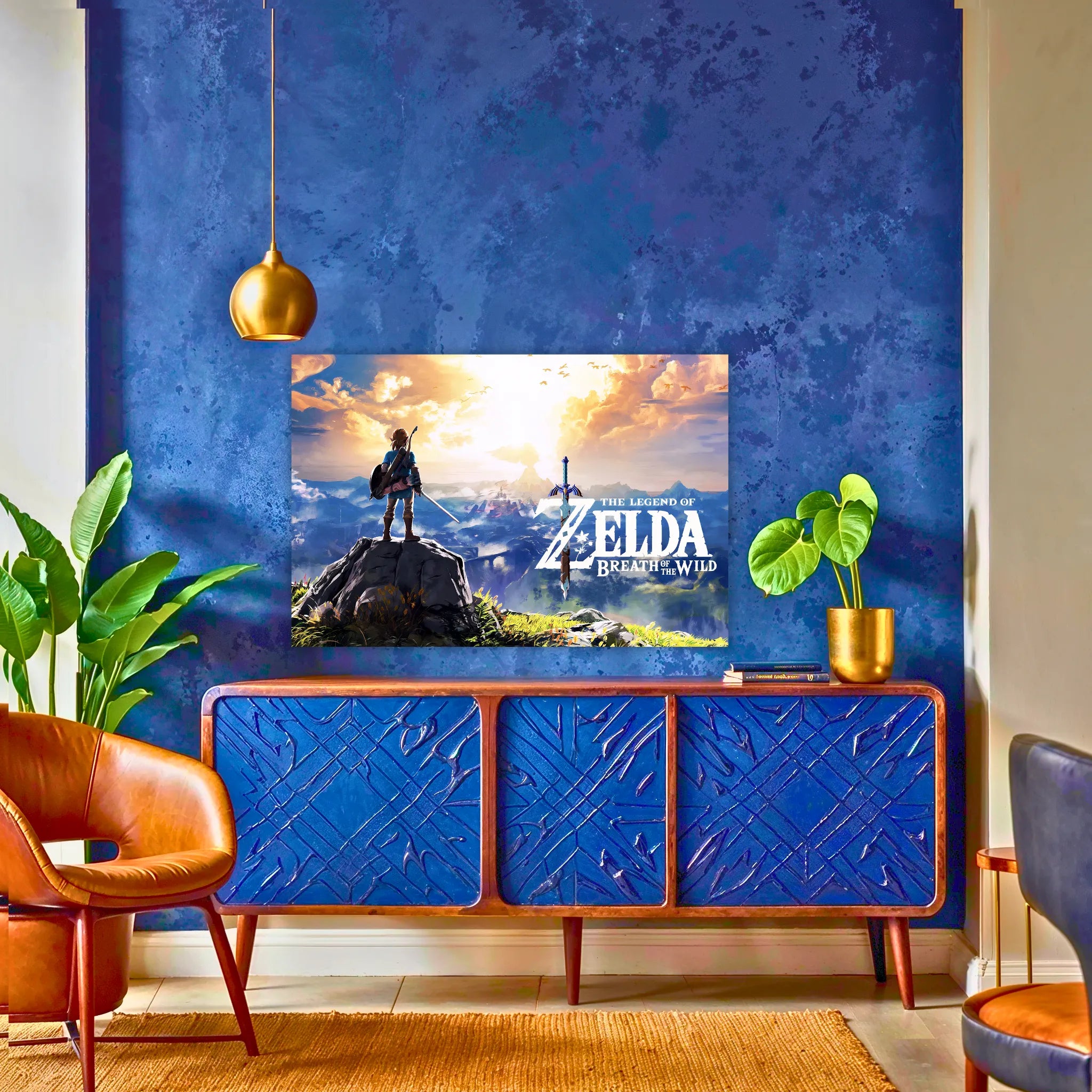 Tableau The Legend Of Zelda Breath Of The Wild Paysage