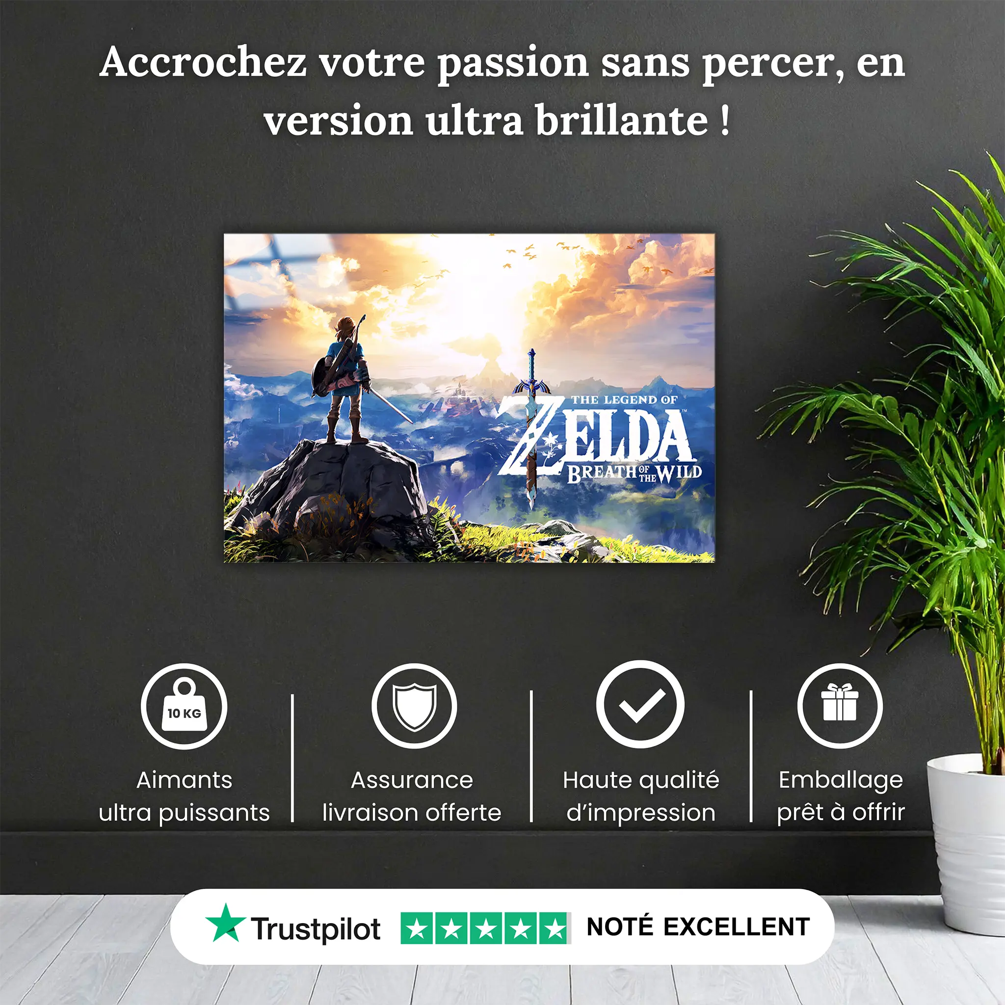 tableau-the-legend-of-zelda-breath-of-the-wild-paysage-pourquoi-acheter | DreamWay