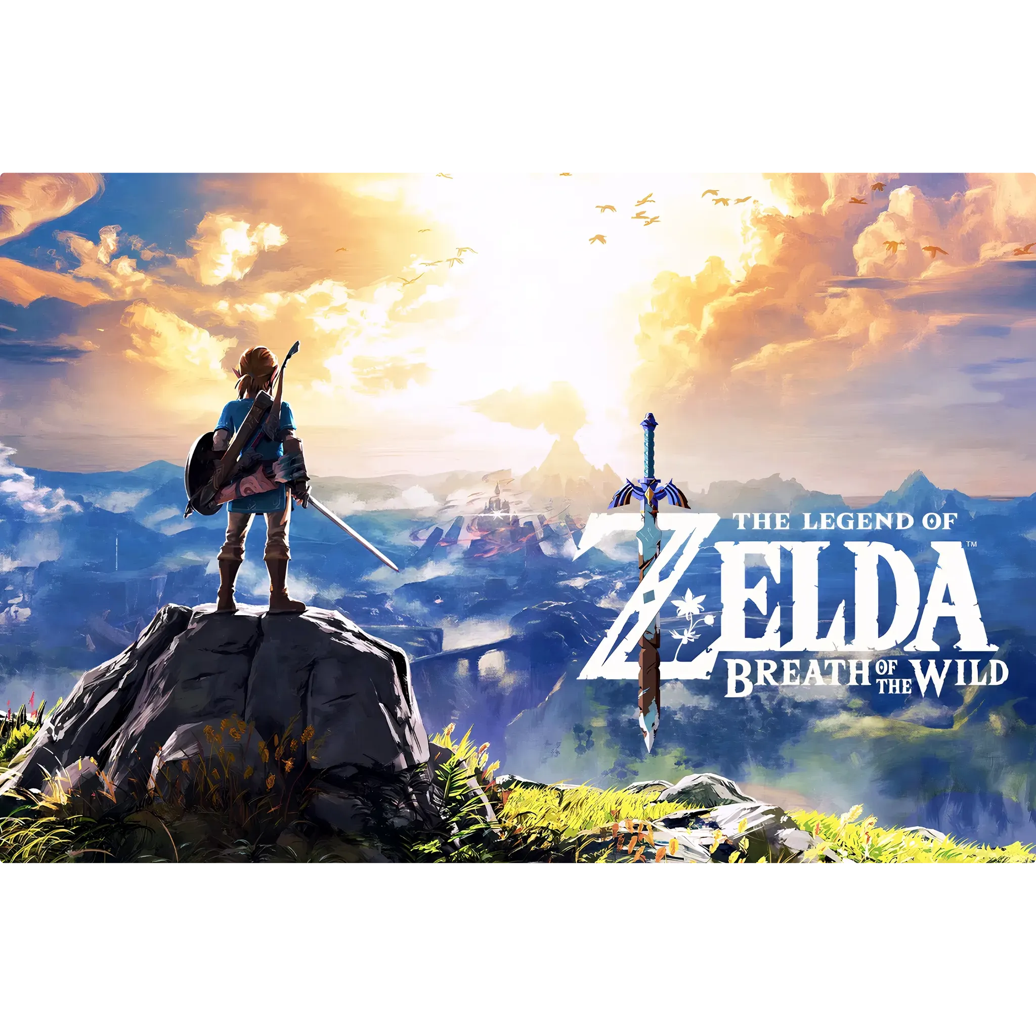 Tableau The Legend Of Zelda Breath Of The Wild Paysage