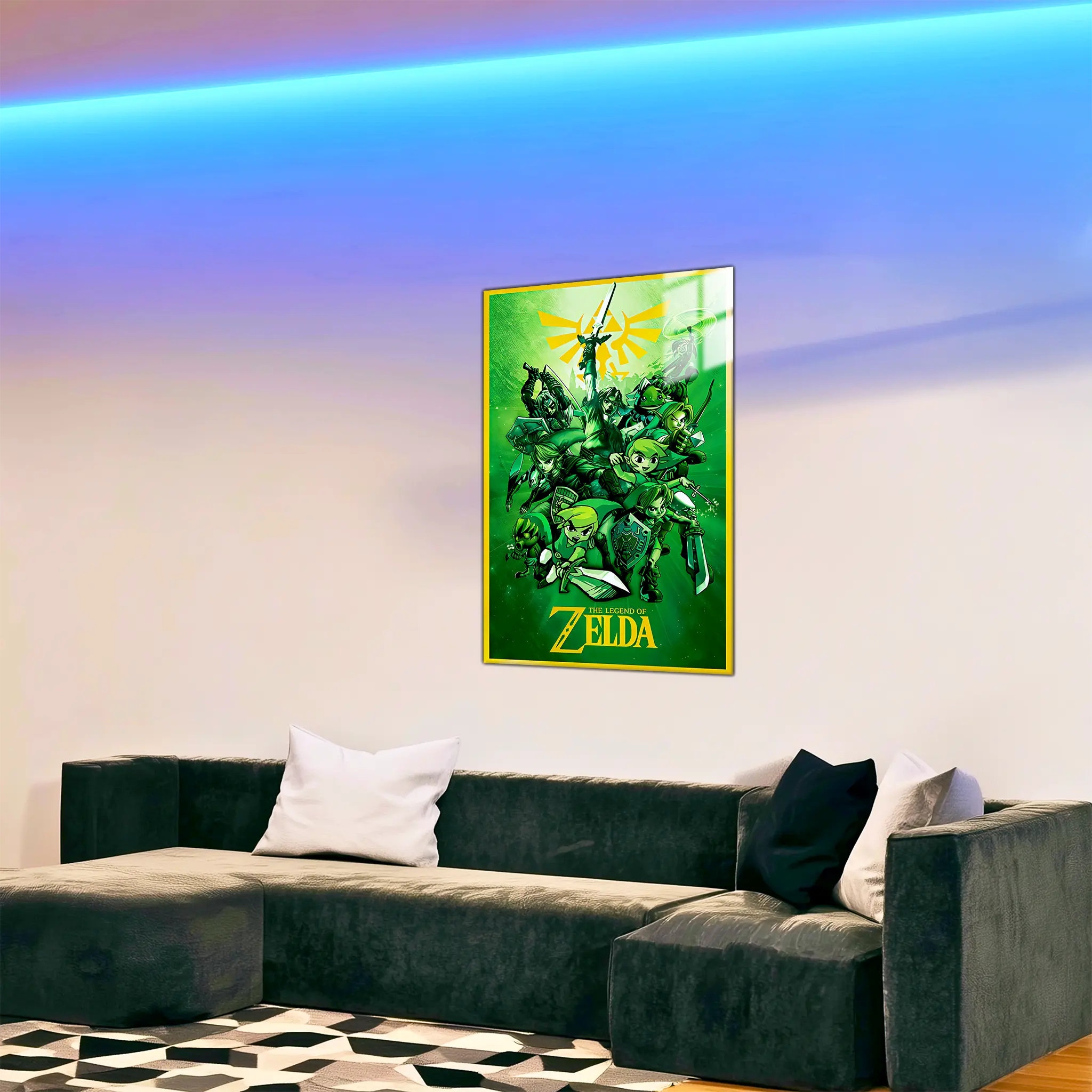 tableau-the-legend-of-zelda-dans-le-salon | DreamWay