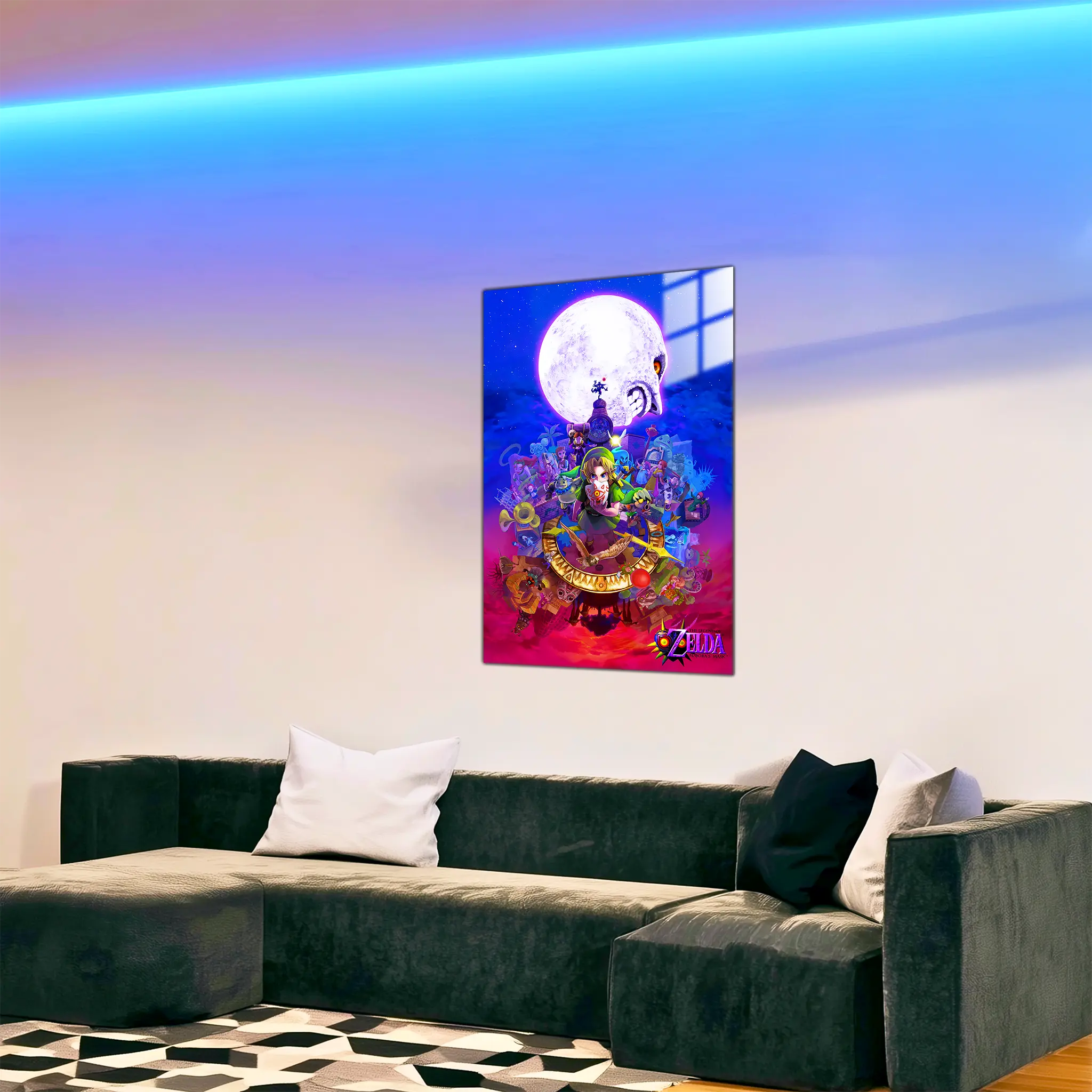 tableau-the-legend-of-zelda-majora-s-mask-dans-le-salon | DreamWay