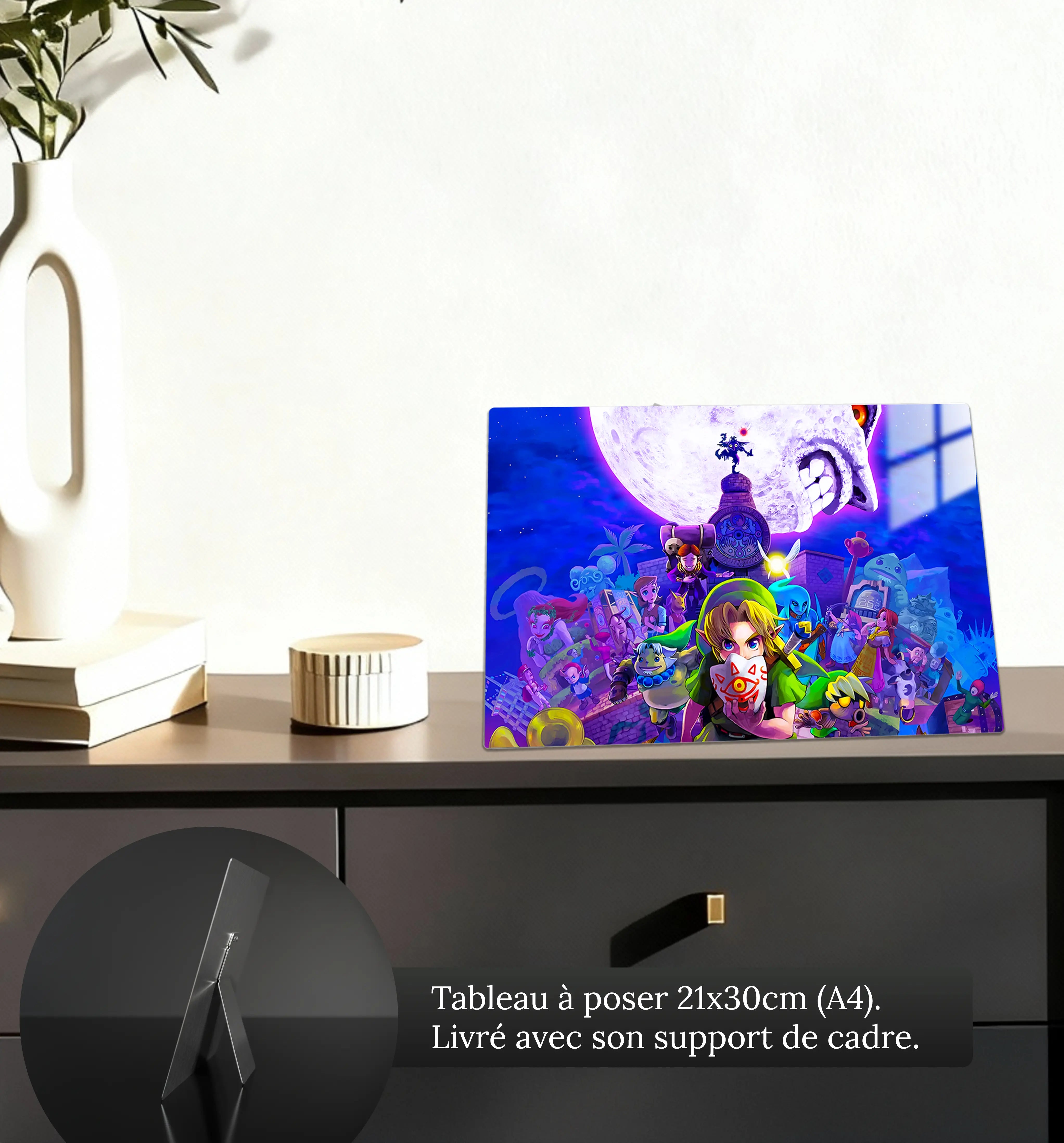 tableau-the-legend-of-zelda-majora-s-mask-paysage-petit-format-a-poser-sur-meuble | DreamWay