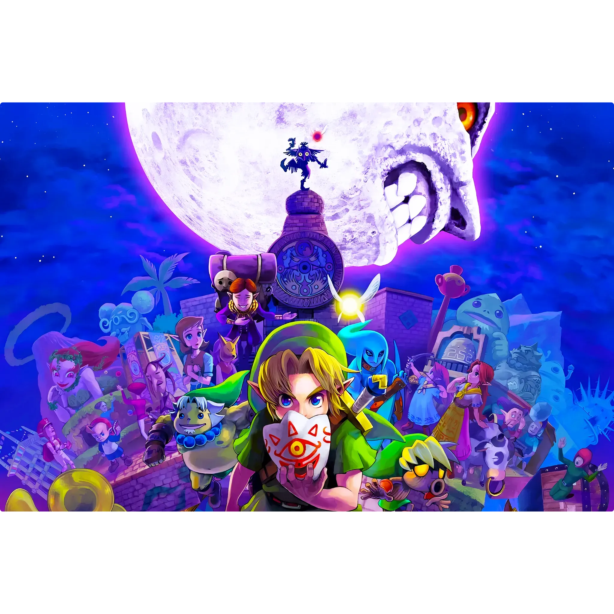 Tableau The Legend Of Zelda Majora's Mask Paysage