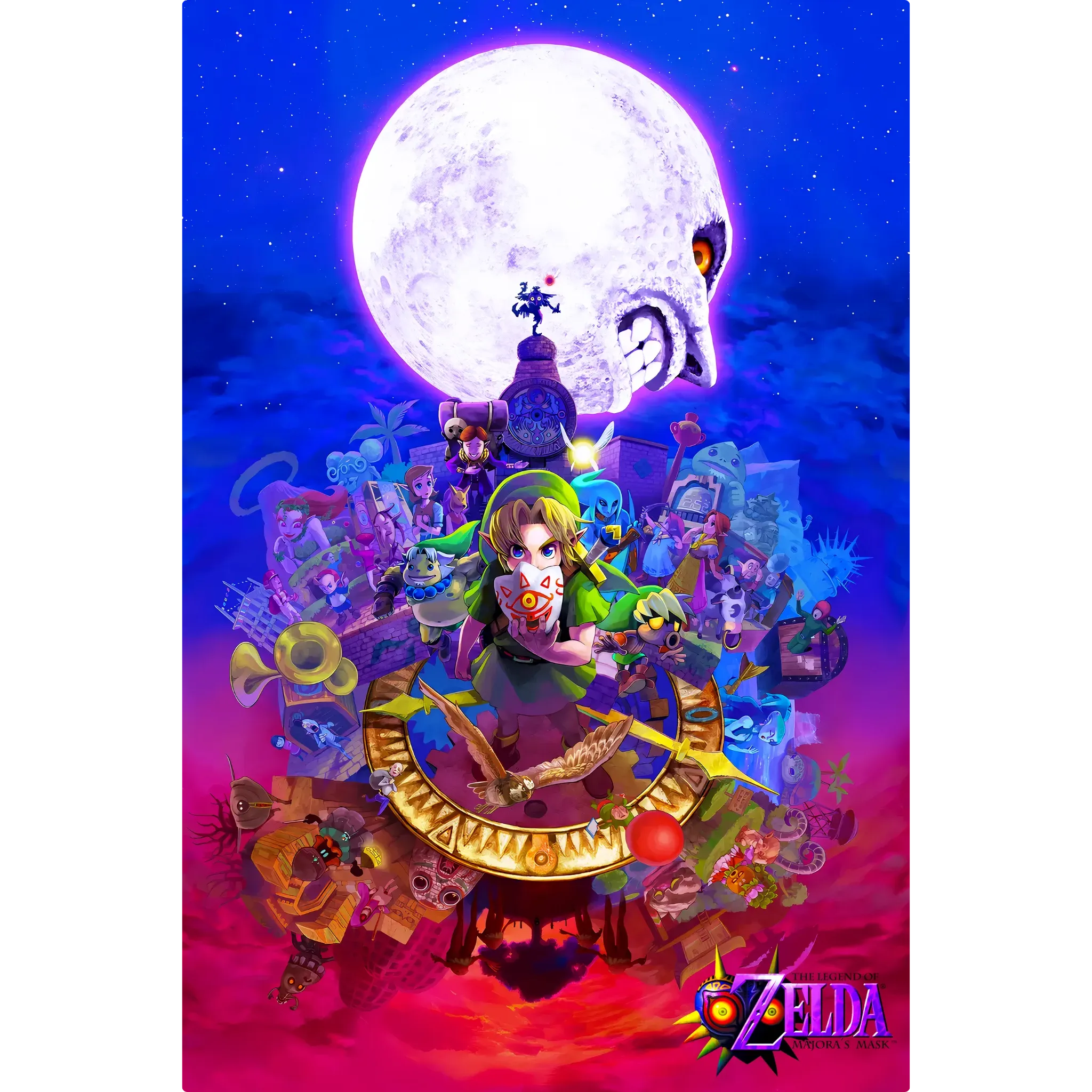 Tableau The Legend Of Zelda Majora's Mask