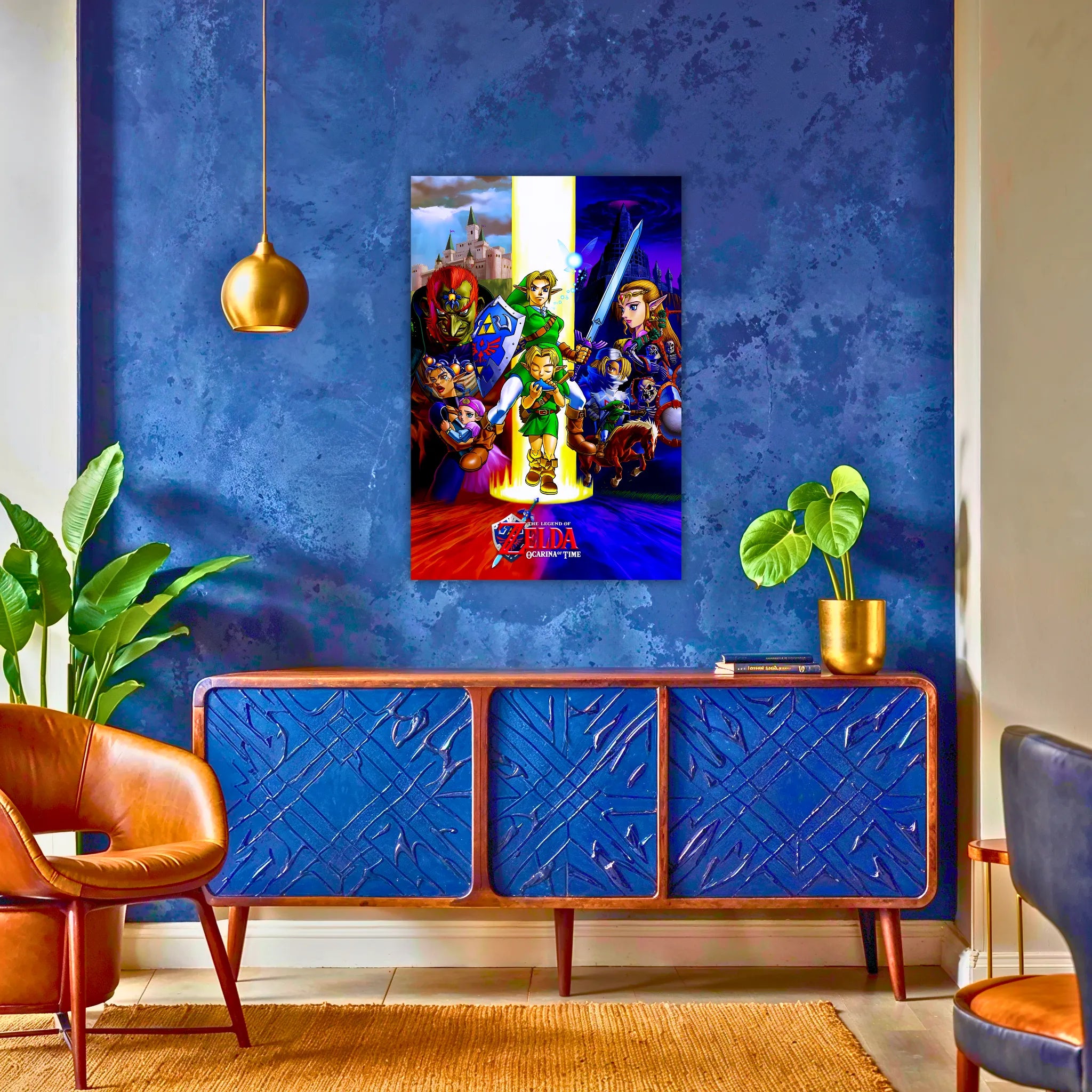 Tableau The Legend Of Zelda Ocarina Of Time Affiche