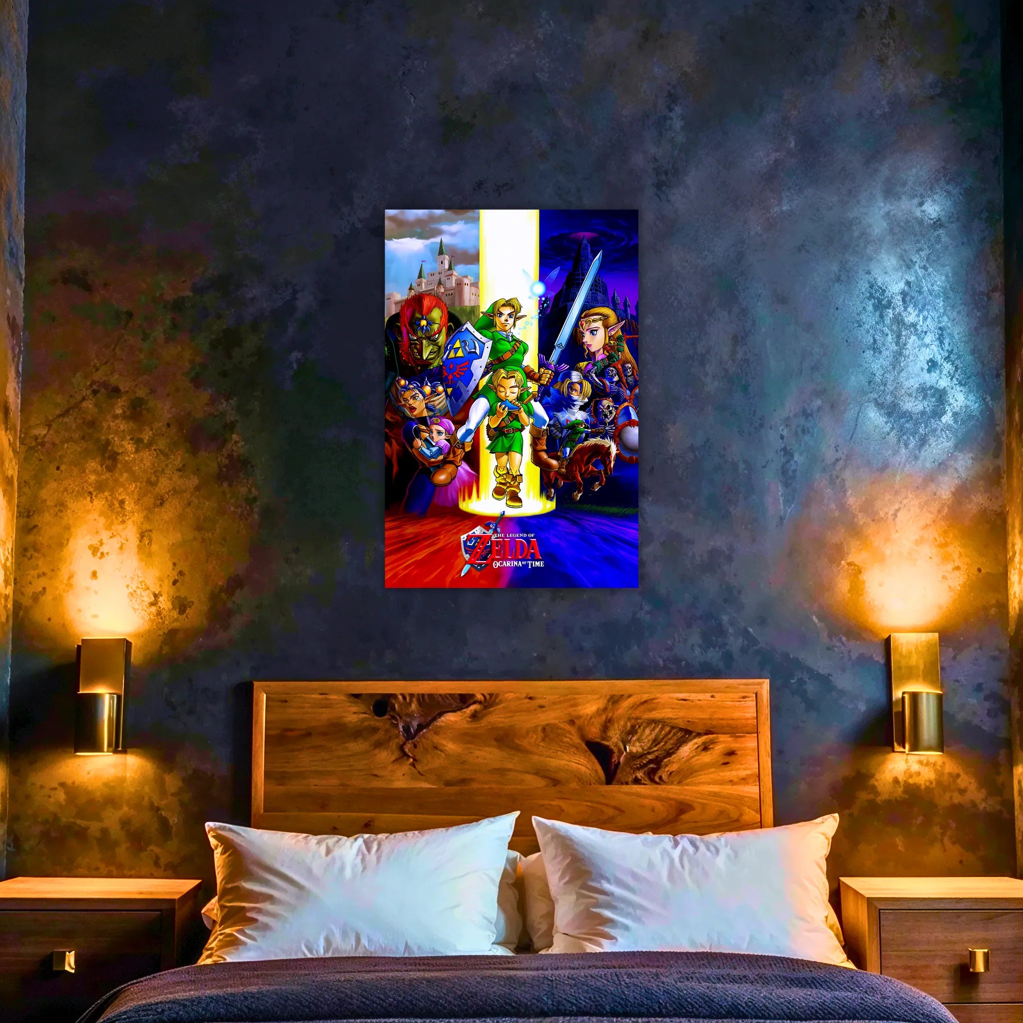 Tableau The Legend Of Zelda Ocarina Of Time Affiche