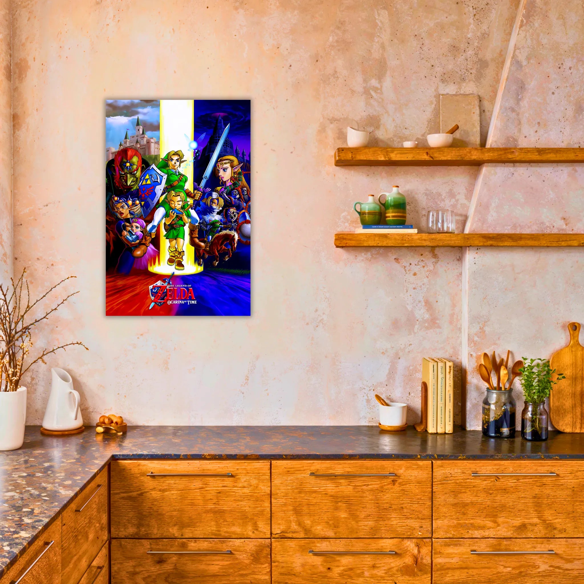 Tableau The Legend Of Zelda Ocarina Of Time Affiche