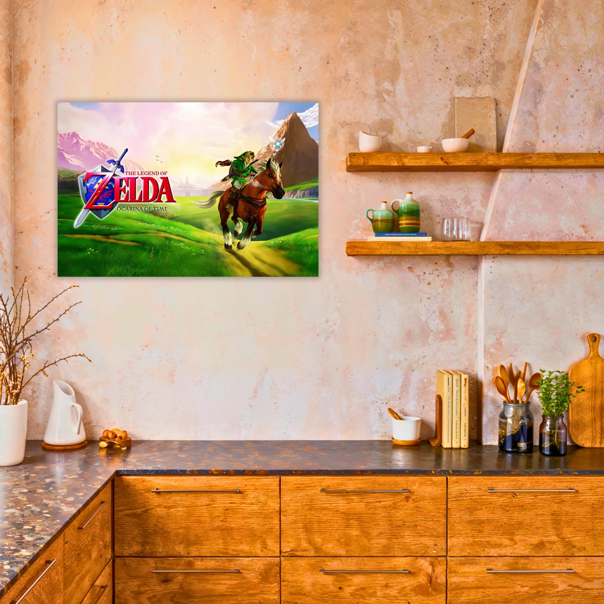 Tableau The Legend Of Zelda Ocarina Of Time Paysage