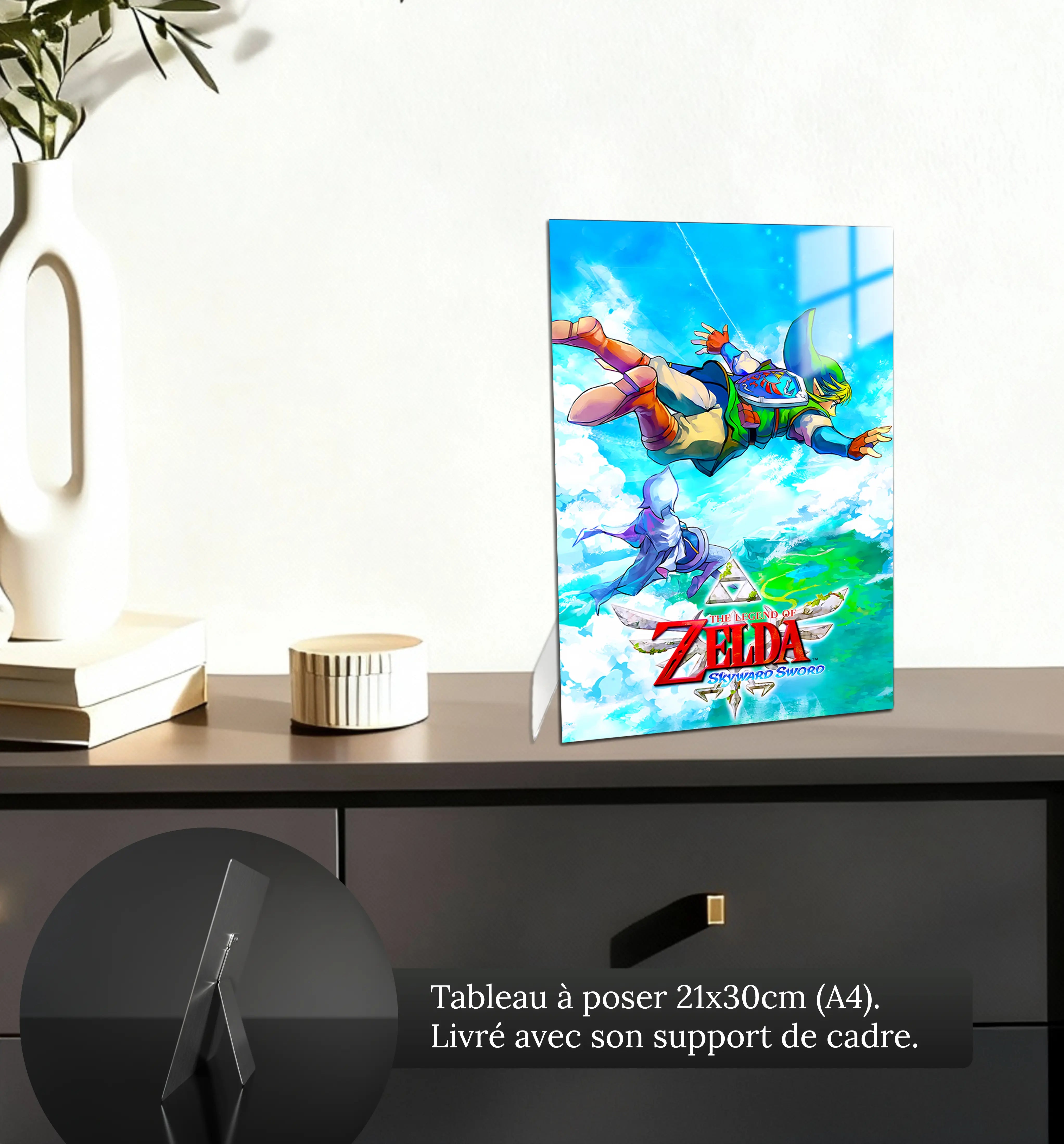 tableau-the-legend-of-zelda-skyward-sword-petit-format-a-poser-sur-meuble | DreamWay