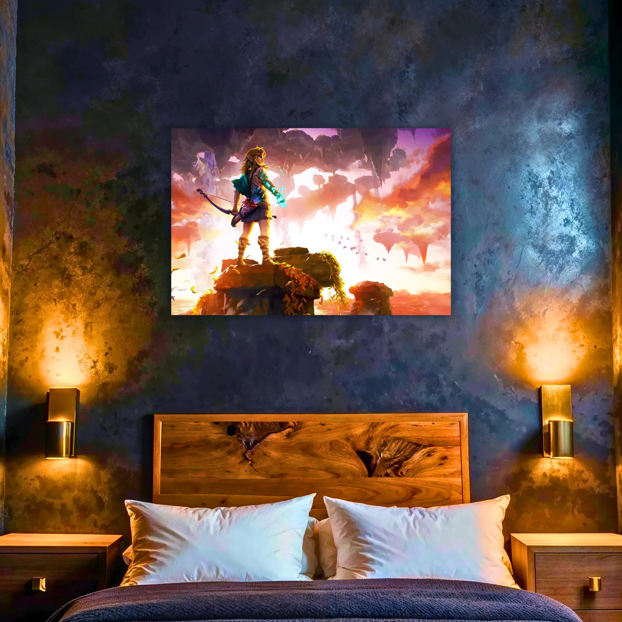 Tableau Zelda Tears Of The Kingdom Paysage