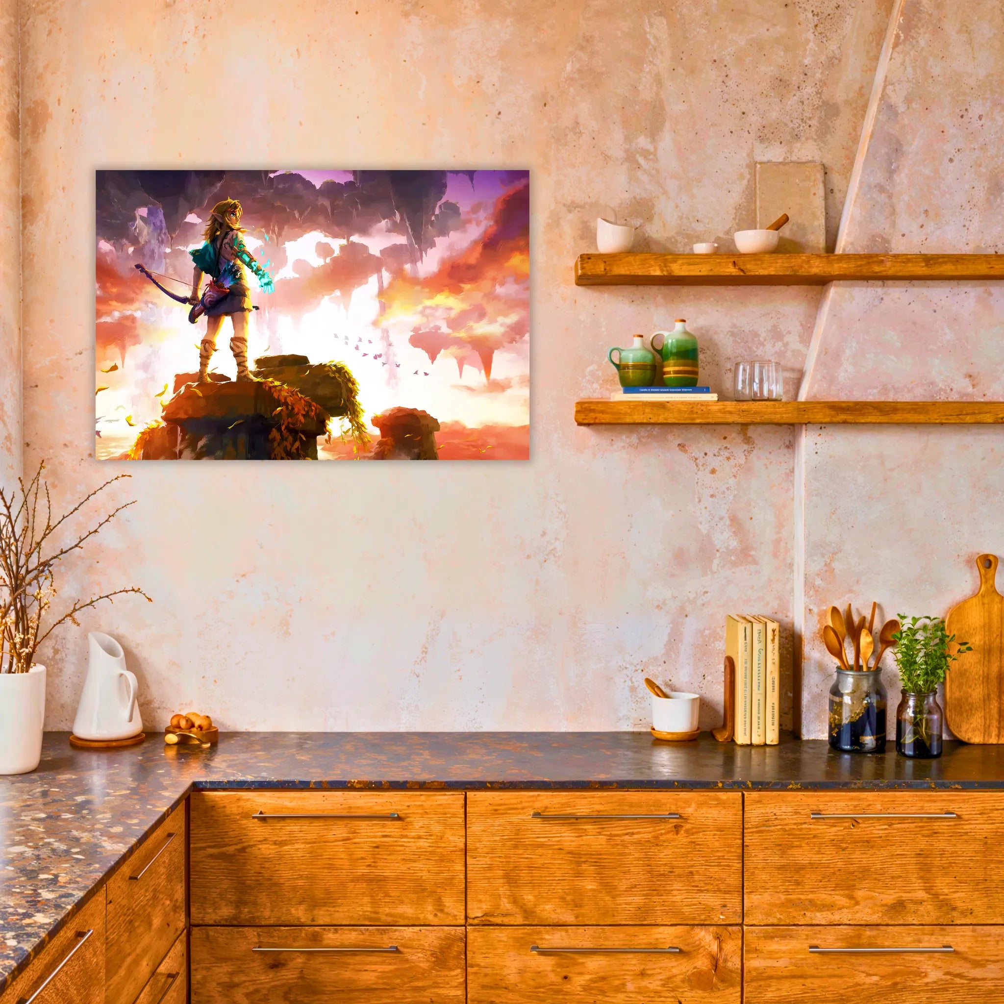Tableau Zelda Tears Of The Kingdom Paysage