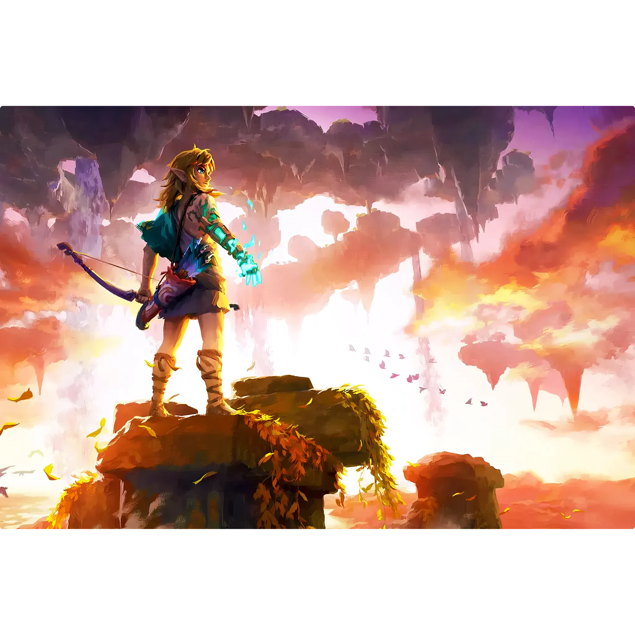 Tableau Zelda Tears Of The Kingdom Paysage