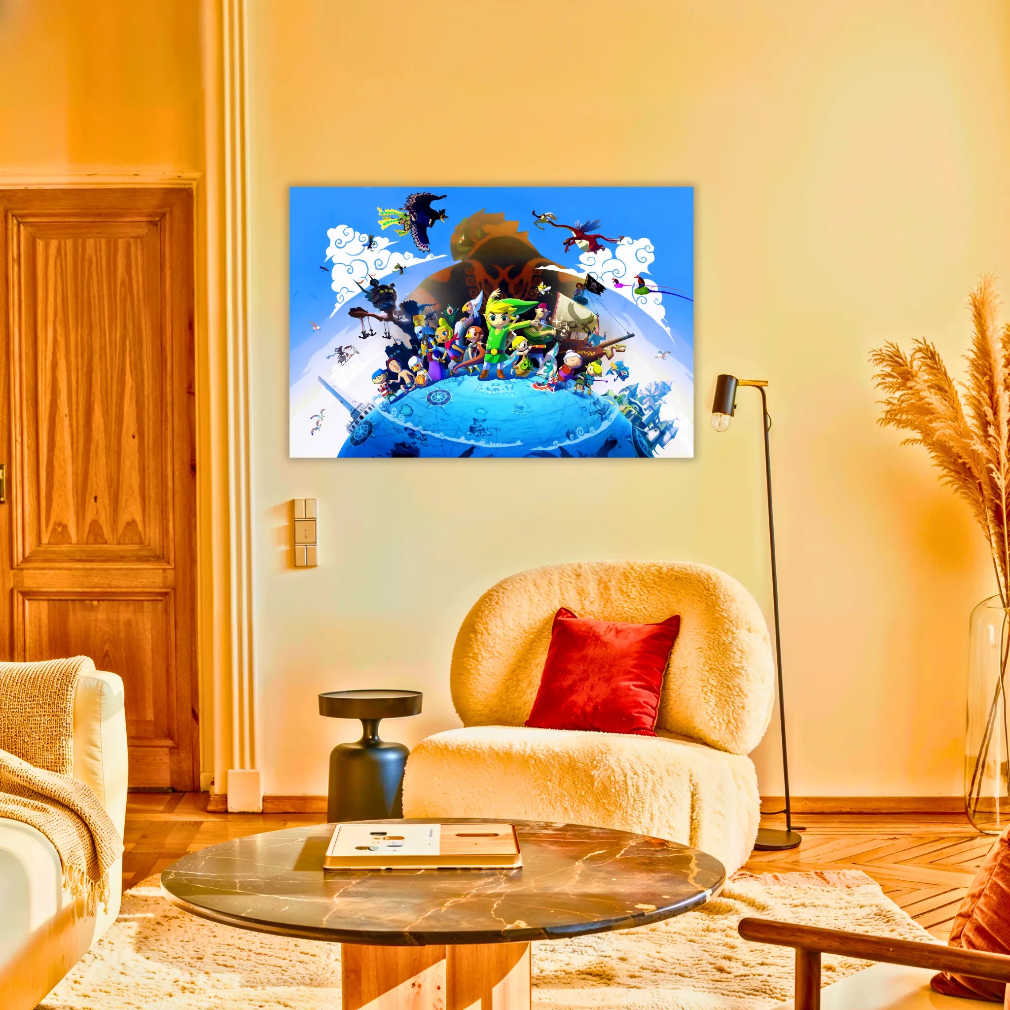 Tableau Zelda The Wind Walker Paysage