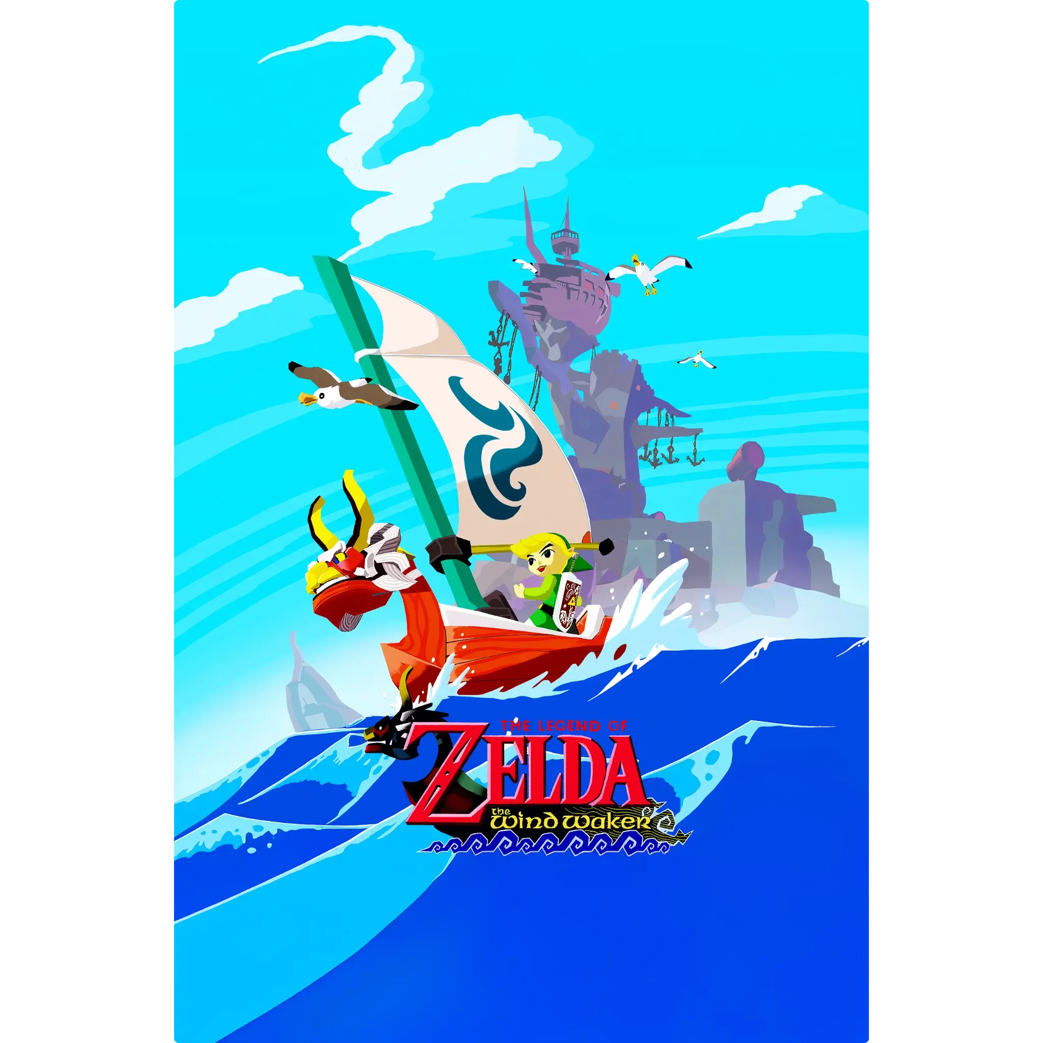 Tableau Zelda The Wind Walker
