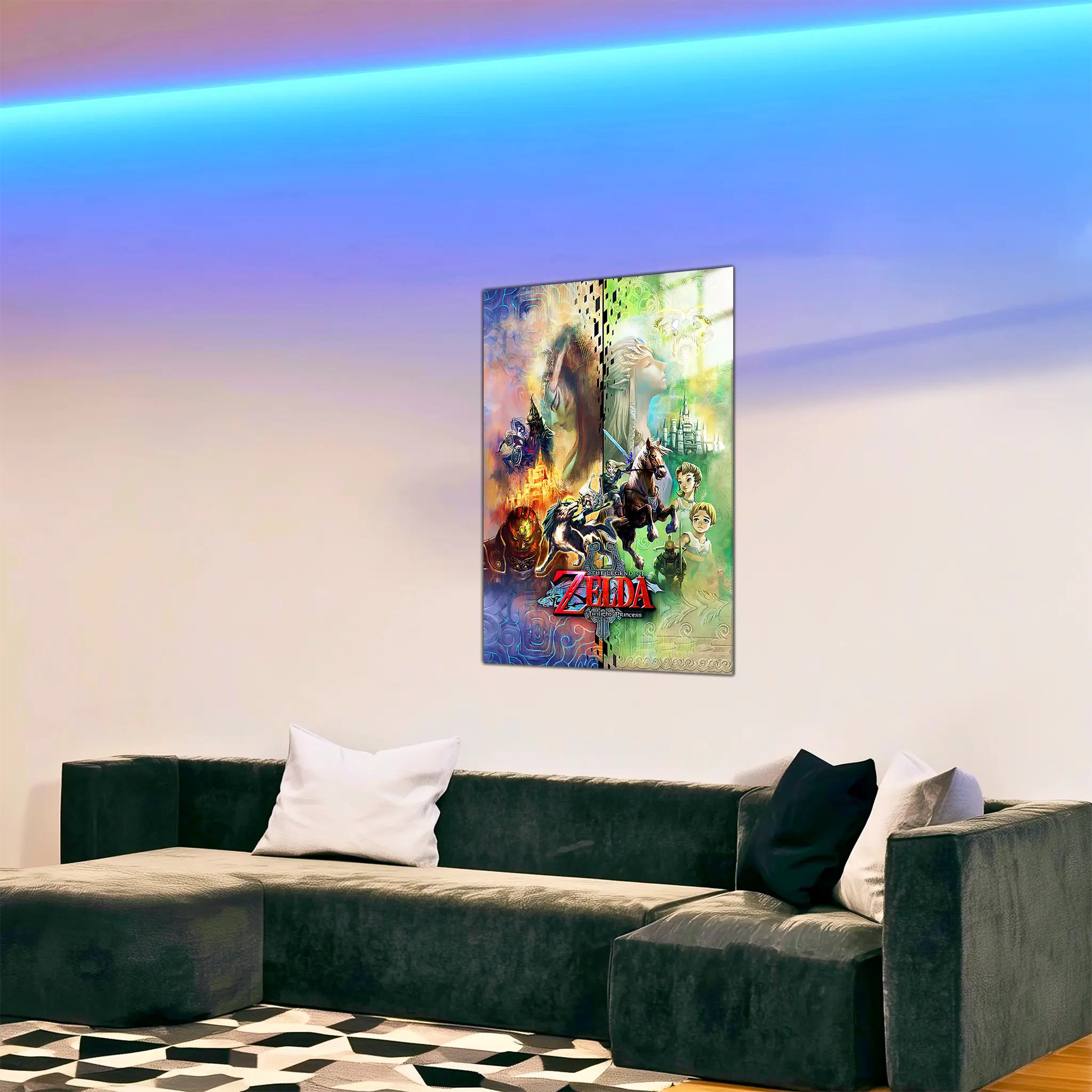 tableau-the-legend-of-zelda-twilight-princess-dans-le-salon | DreamWay