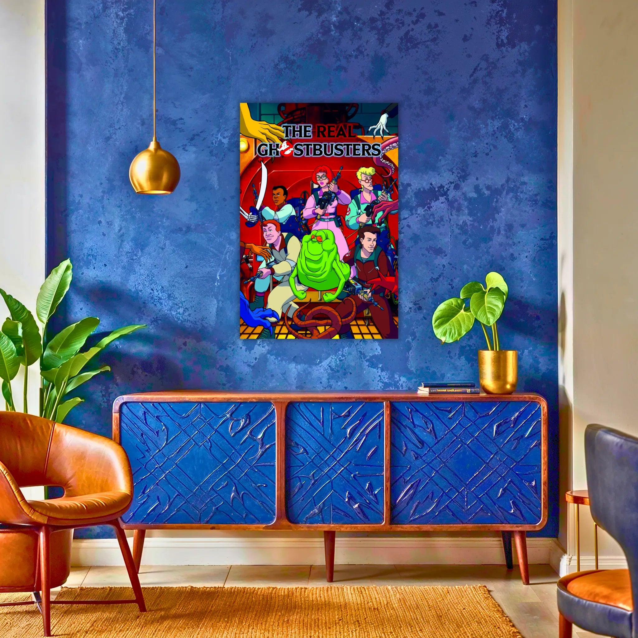 Tableau The Real Ghostbusters Affiche