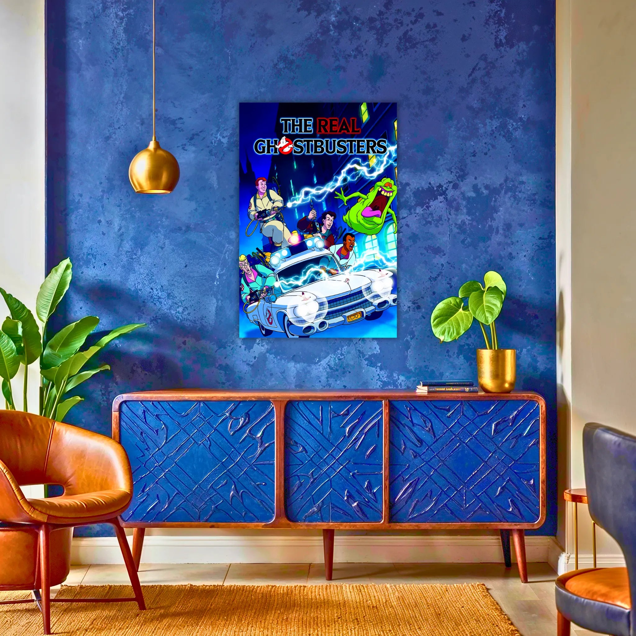 Tableau The Real Ghostbusters En Voiture