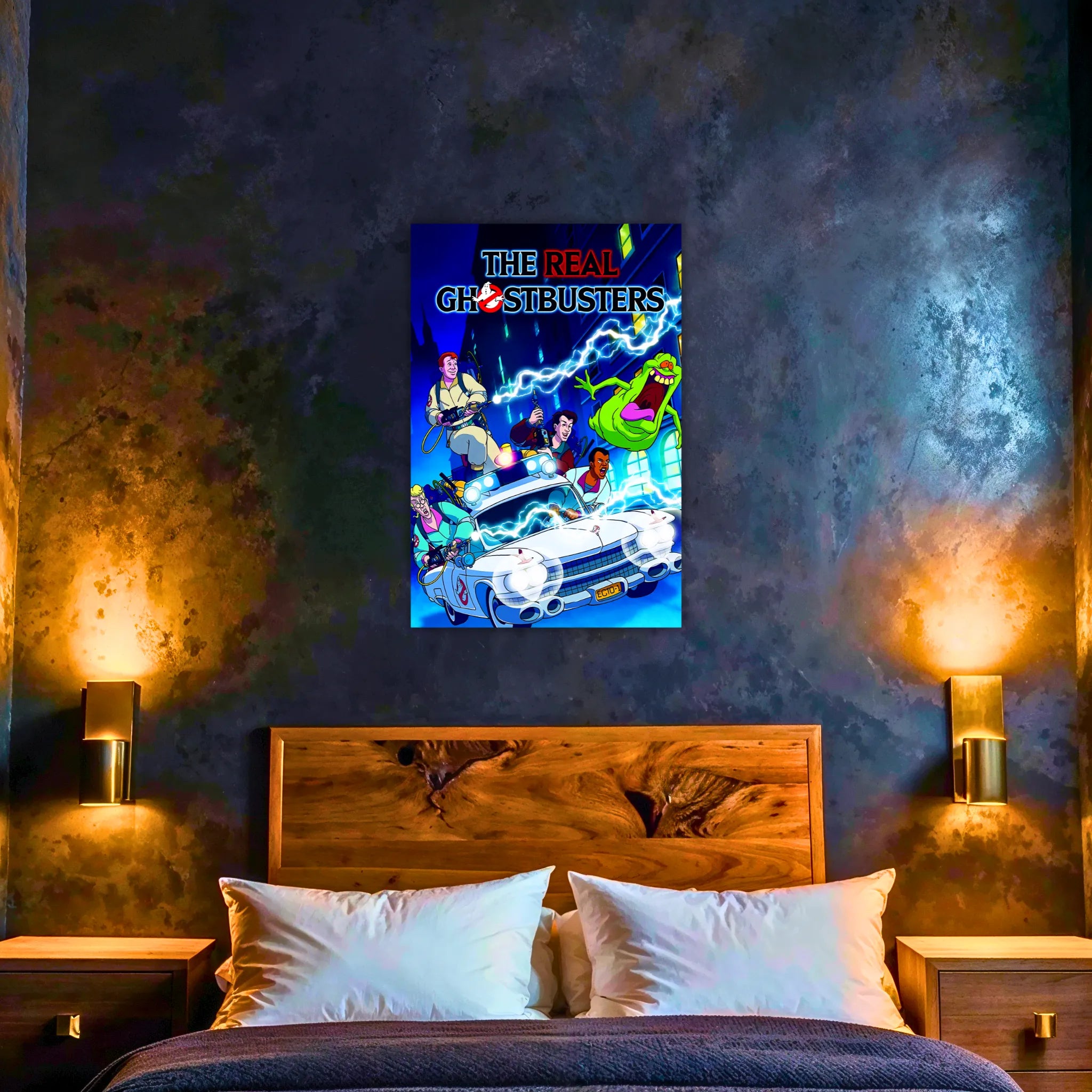Tableau The Real Ghostbusters En Voiture