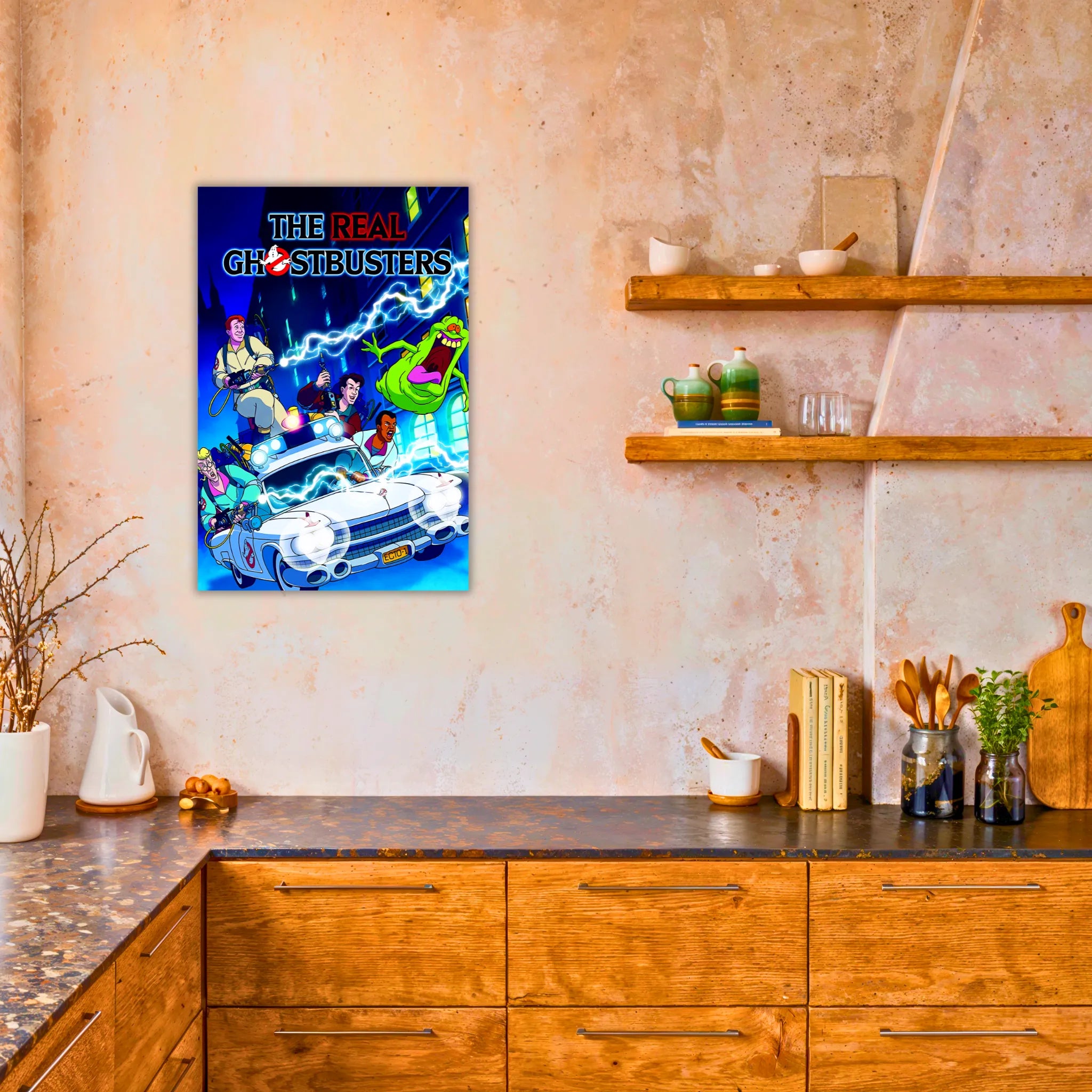 Tableau The Real Ghostbusters En Voiture
